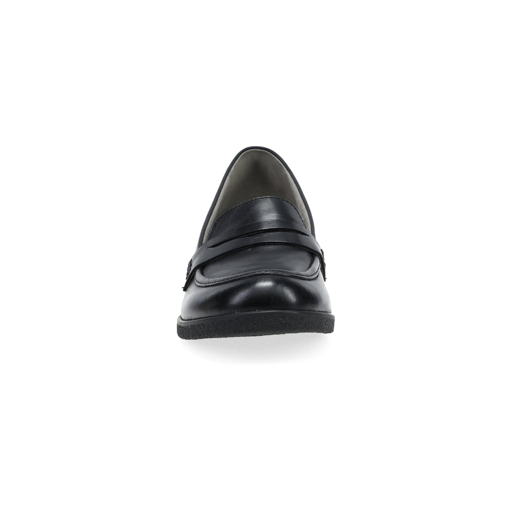 Dansko Danica Wide Black Waterproof Burnished