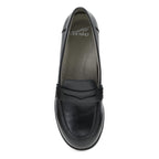 Dansko Danica Wide Black Waterproof Burnished