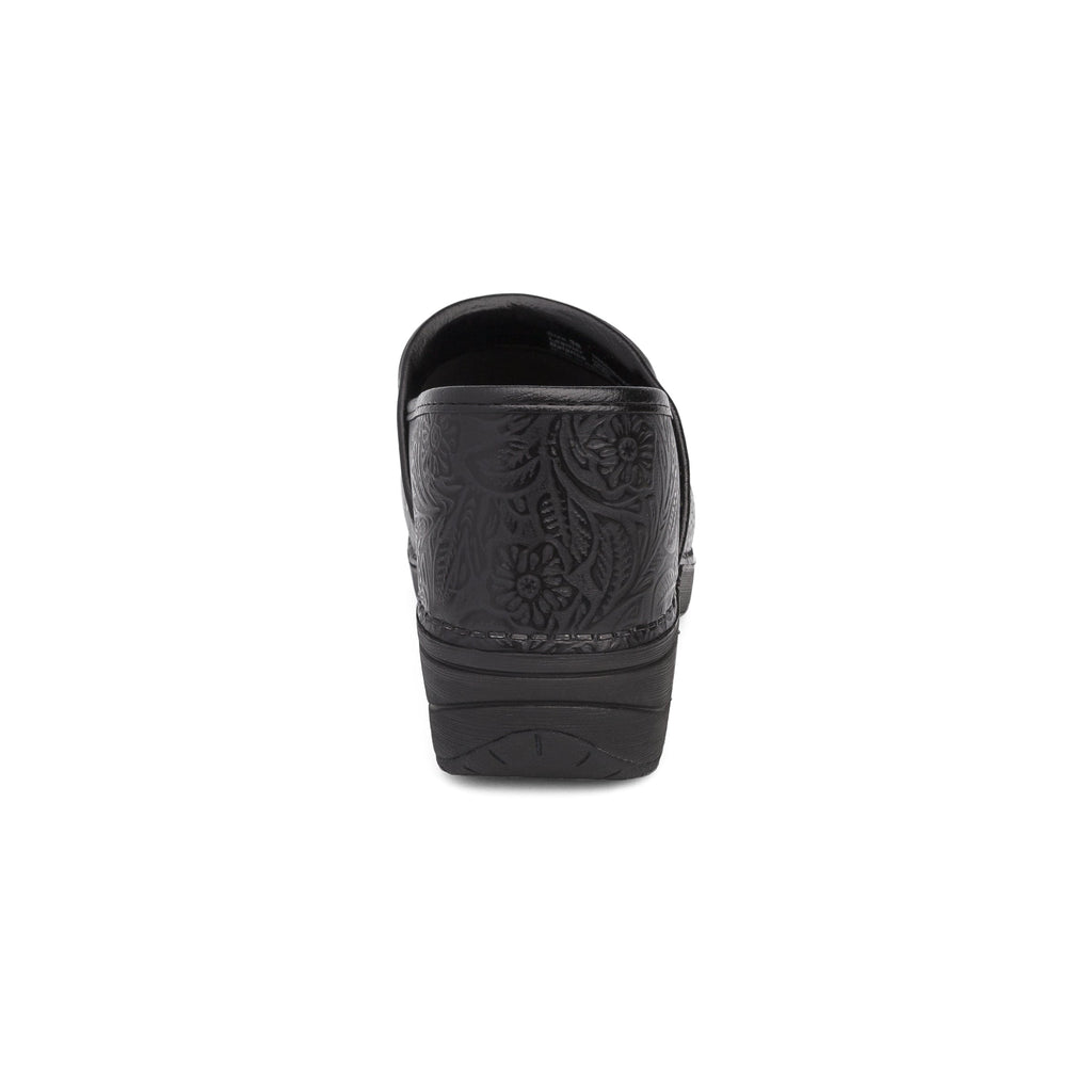 Dansko XP 2.0 Black Floral Tooled