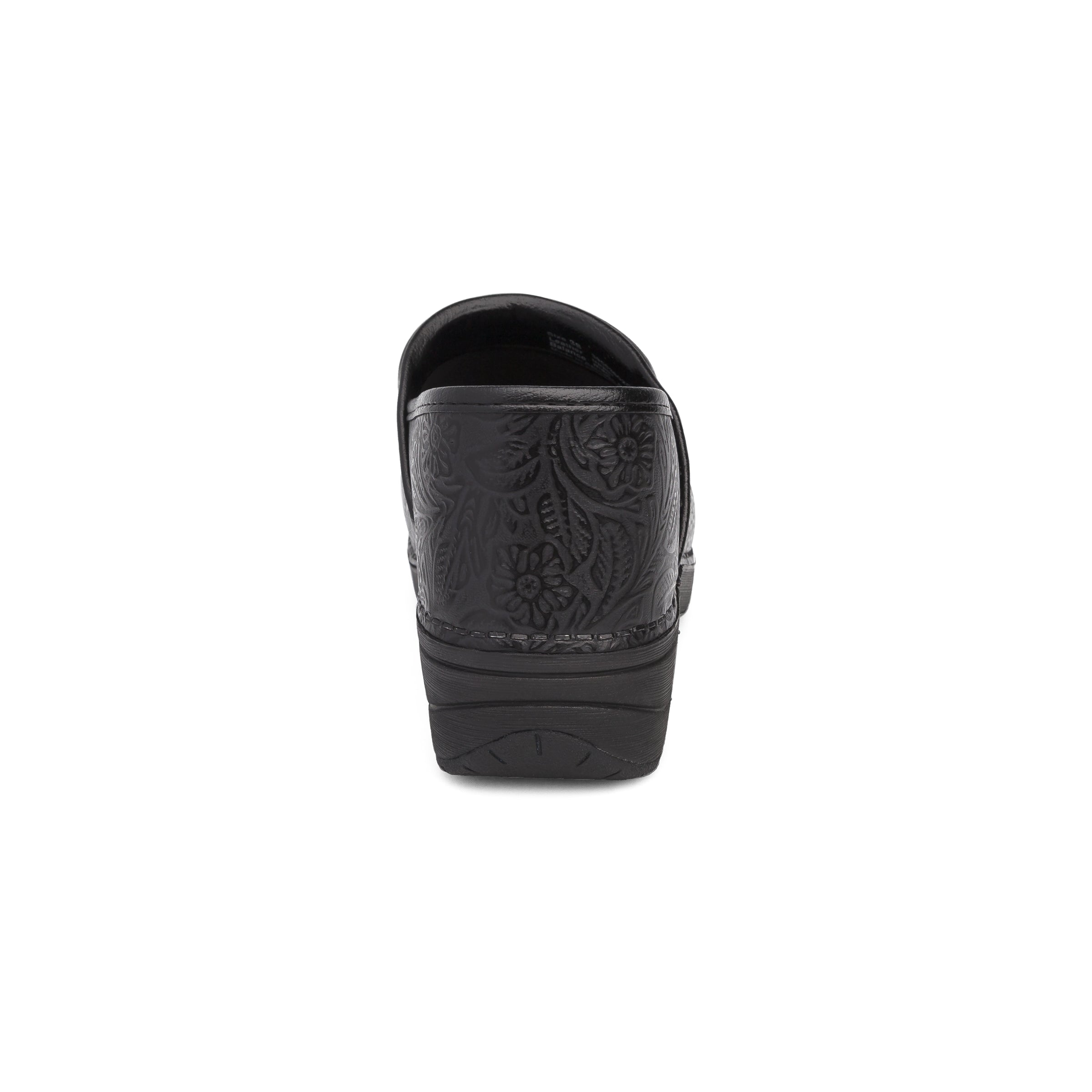Dansko XP 2.0 Black Floral Tooled