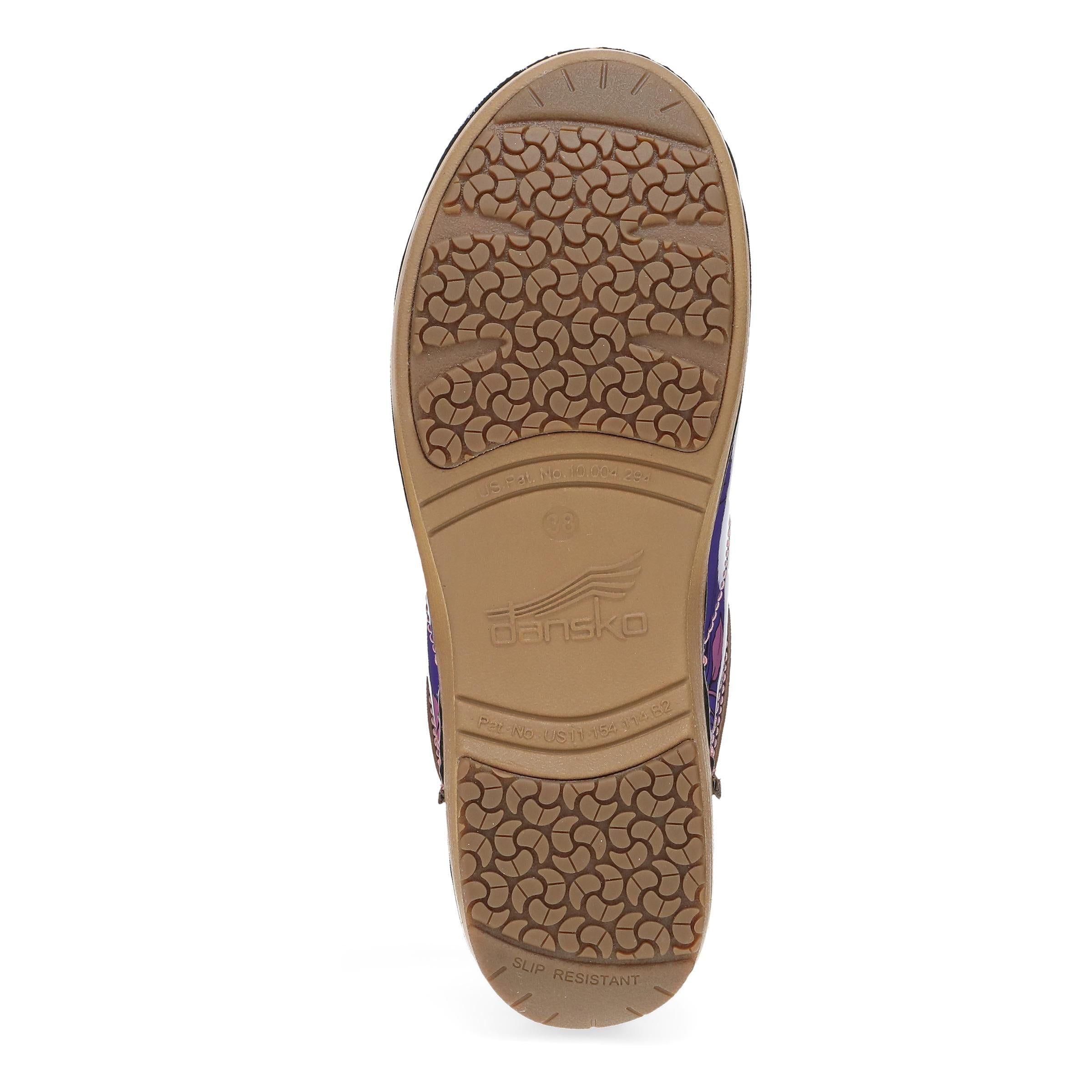 Dansko XP 2.0 Purple Bloom Patent