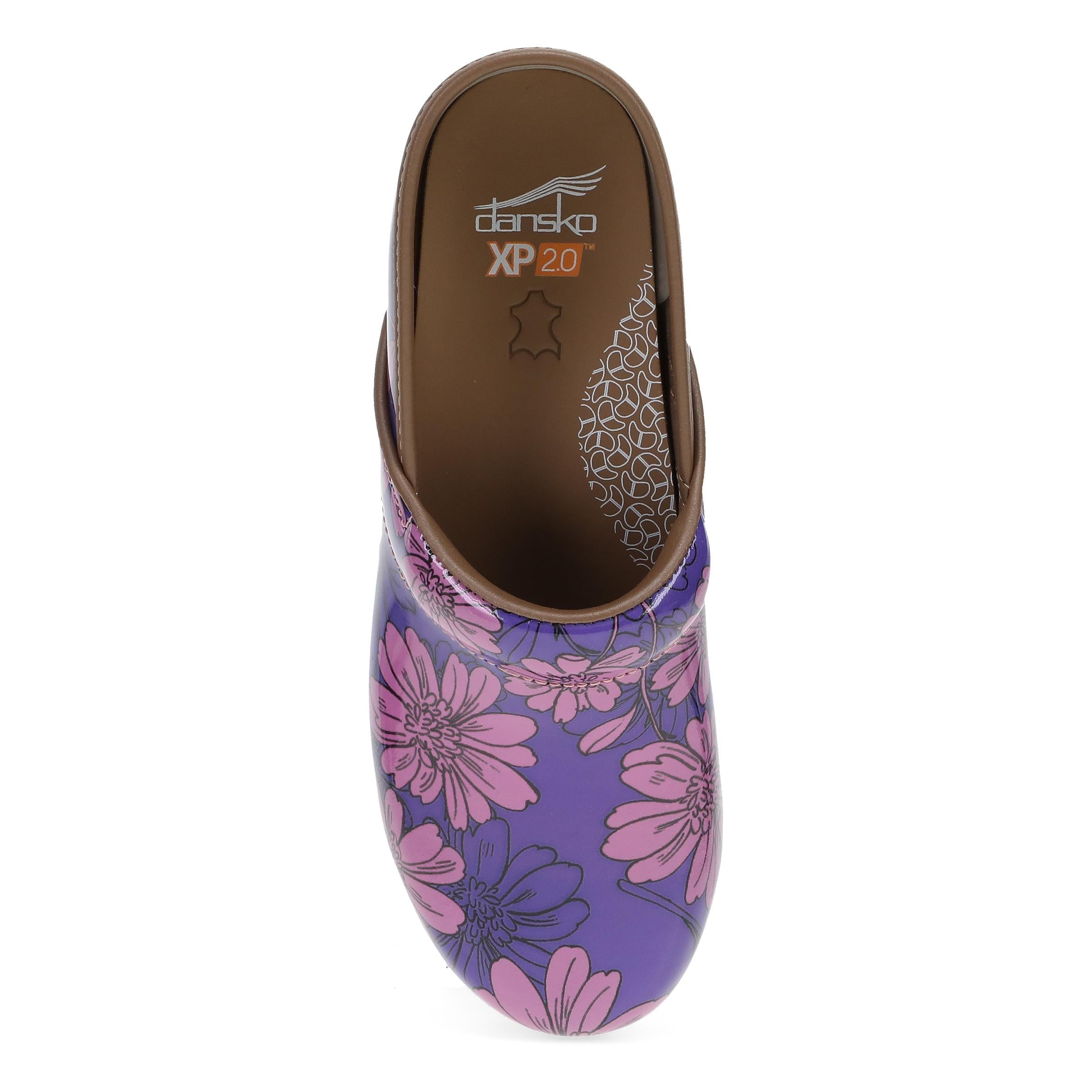 Dansko XP 2.0 Purple Bloom Patent