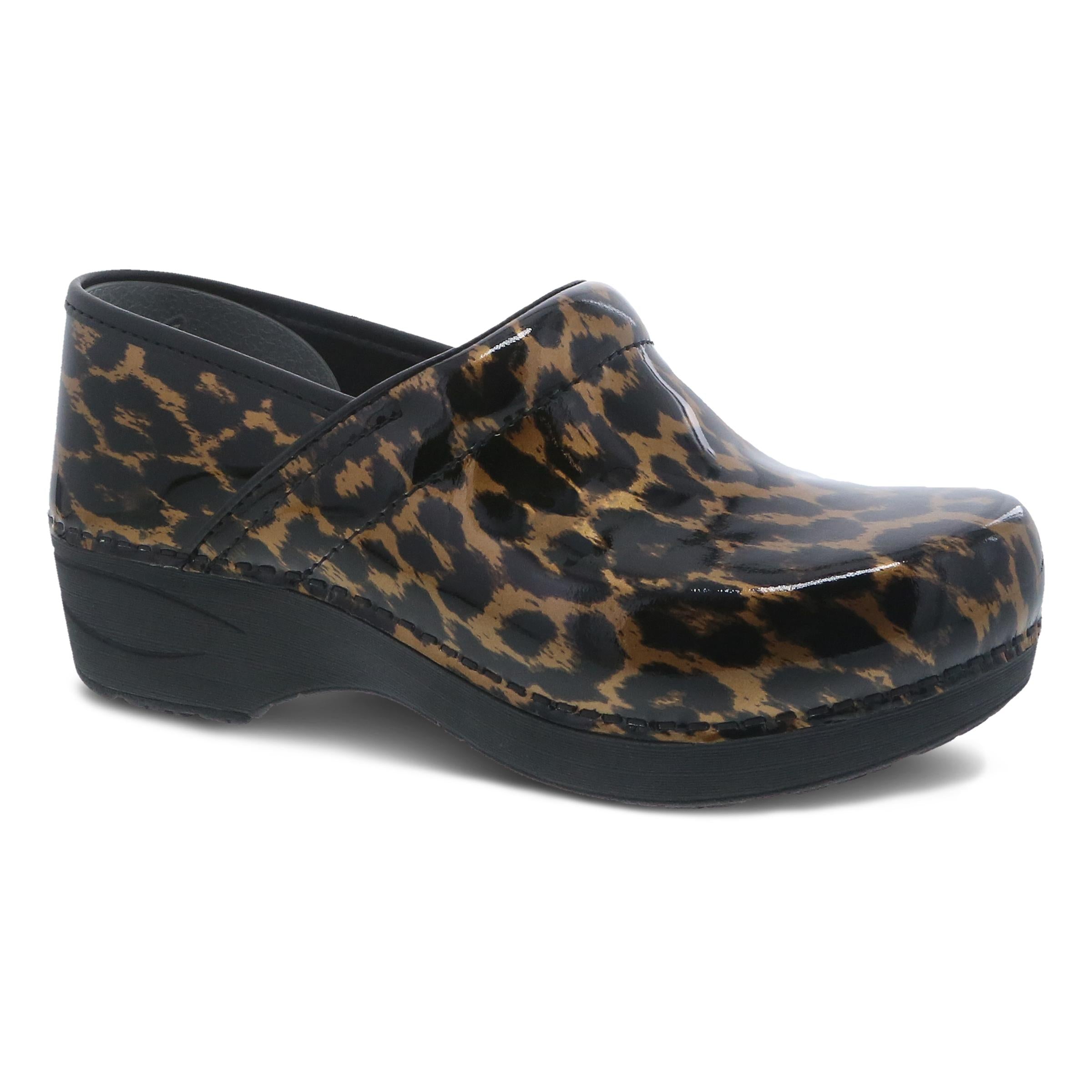 Dansko XP 2.0 Brown Leopard Patent