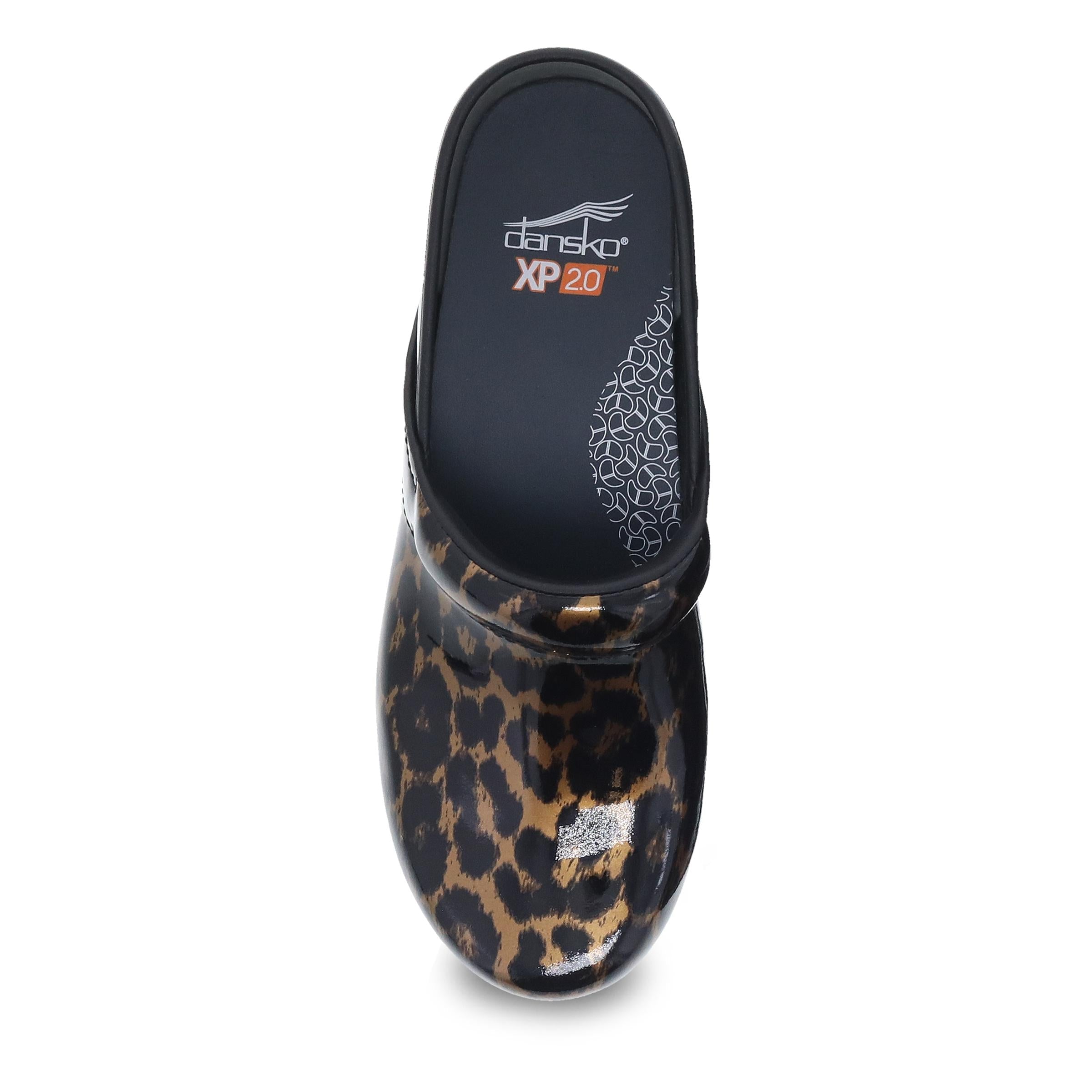 Dansko XP 2.0 Brown Leopard Patent