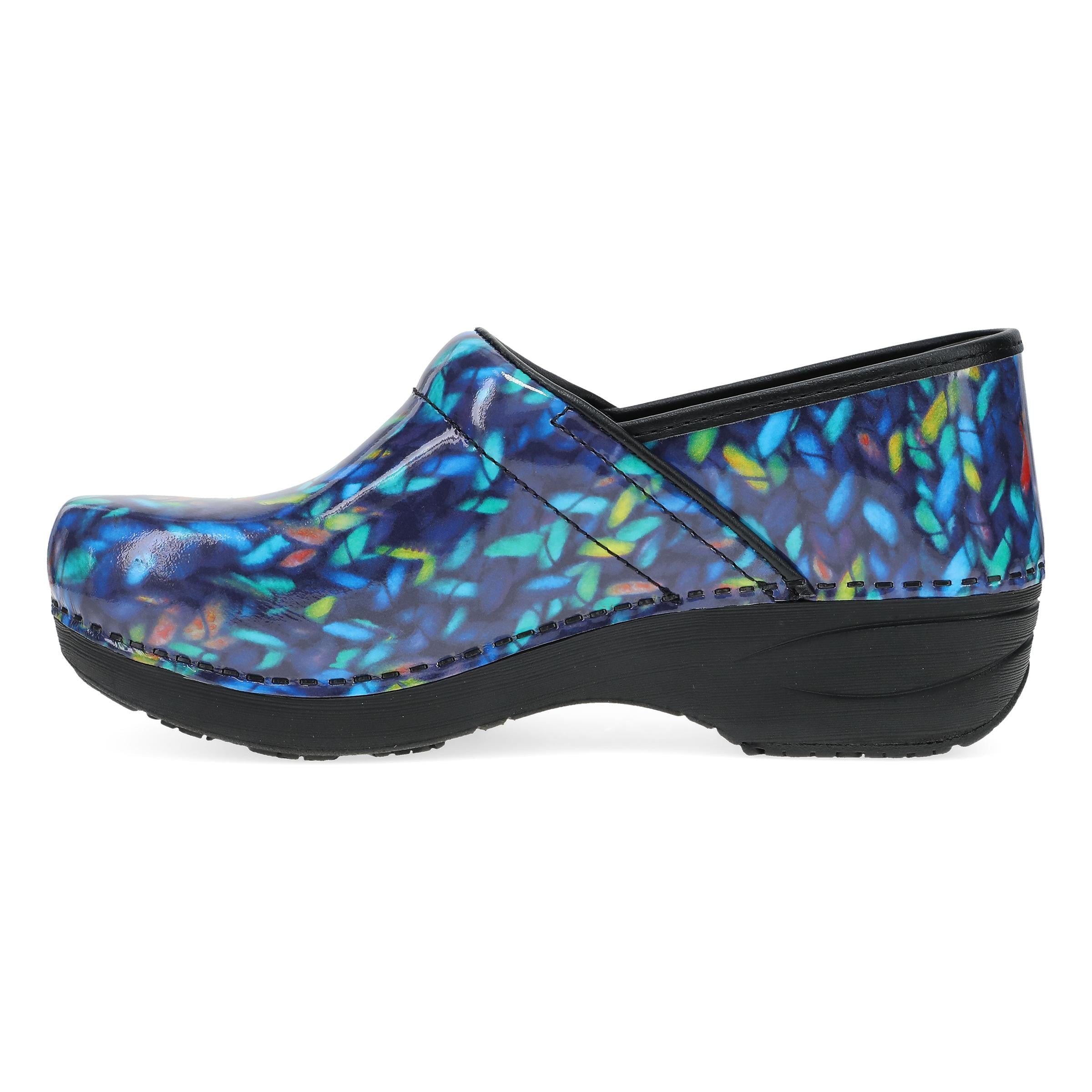 Dansko XP 2.0 Blue Knit Patent