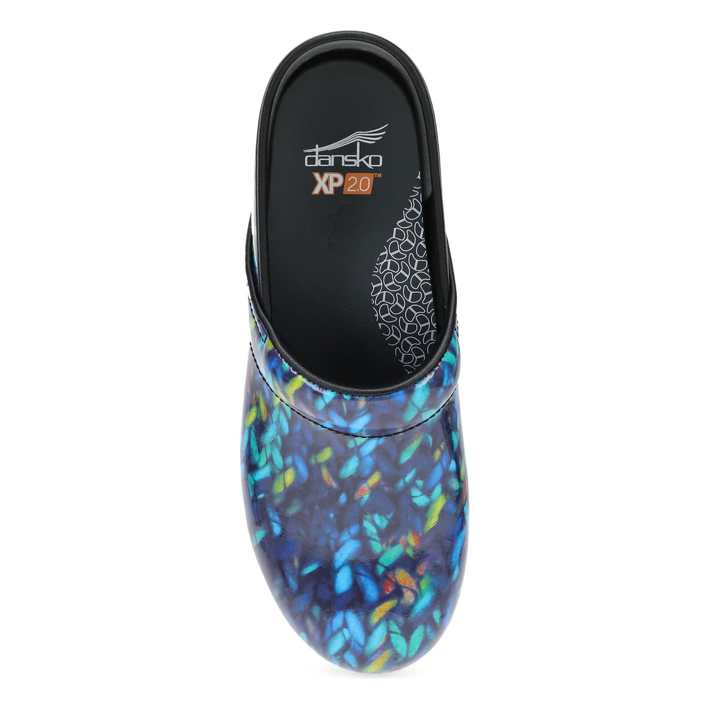 Dansko XP 2.0 Blue Knit Patent