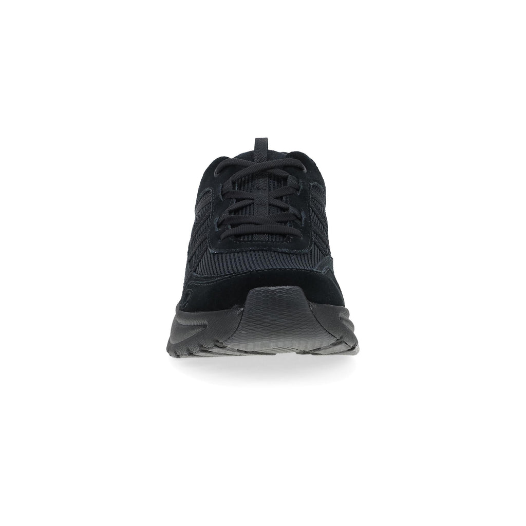 Dansko Poppy Black/Black Suede