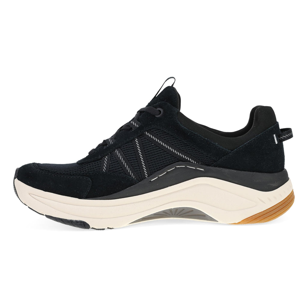 Dansko Poppy Black Suede