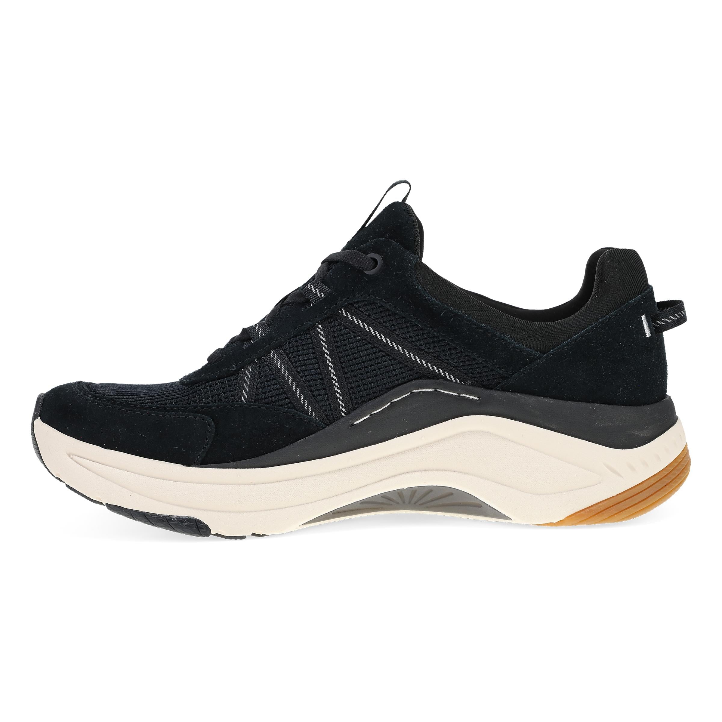 Dansko Poppy Black Suede