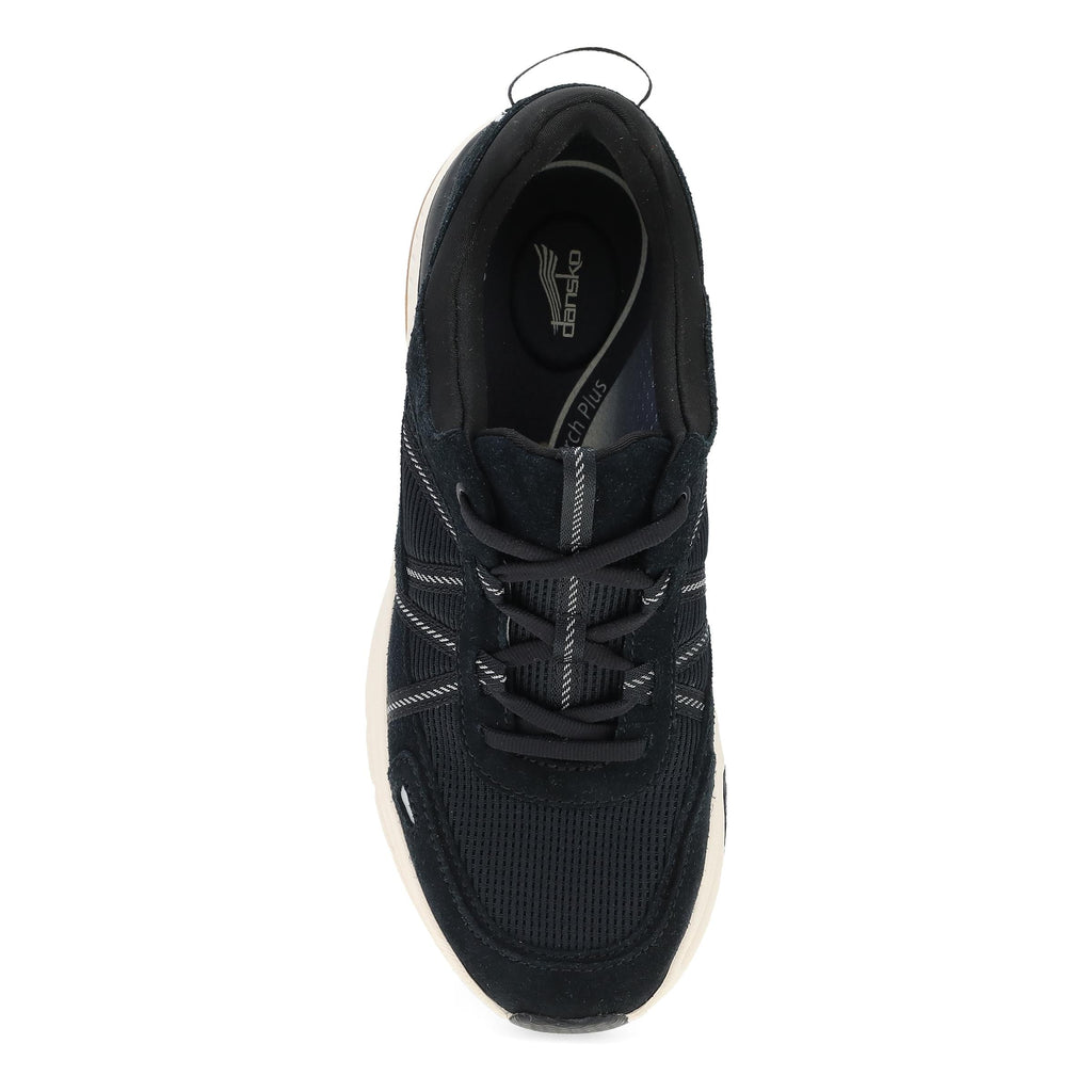 Dansko Poppy Black Suede
