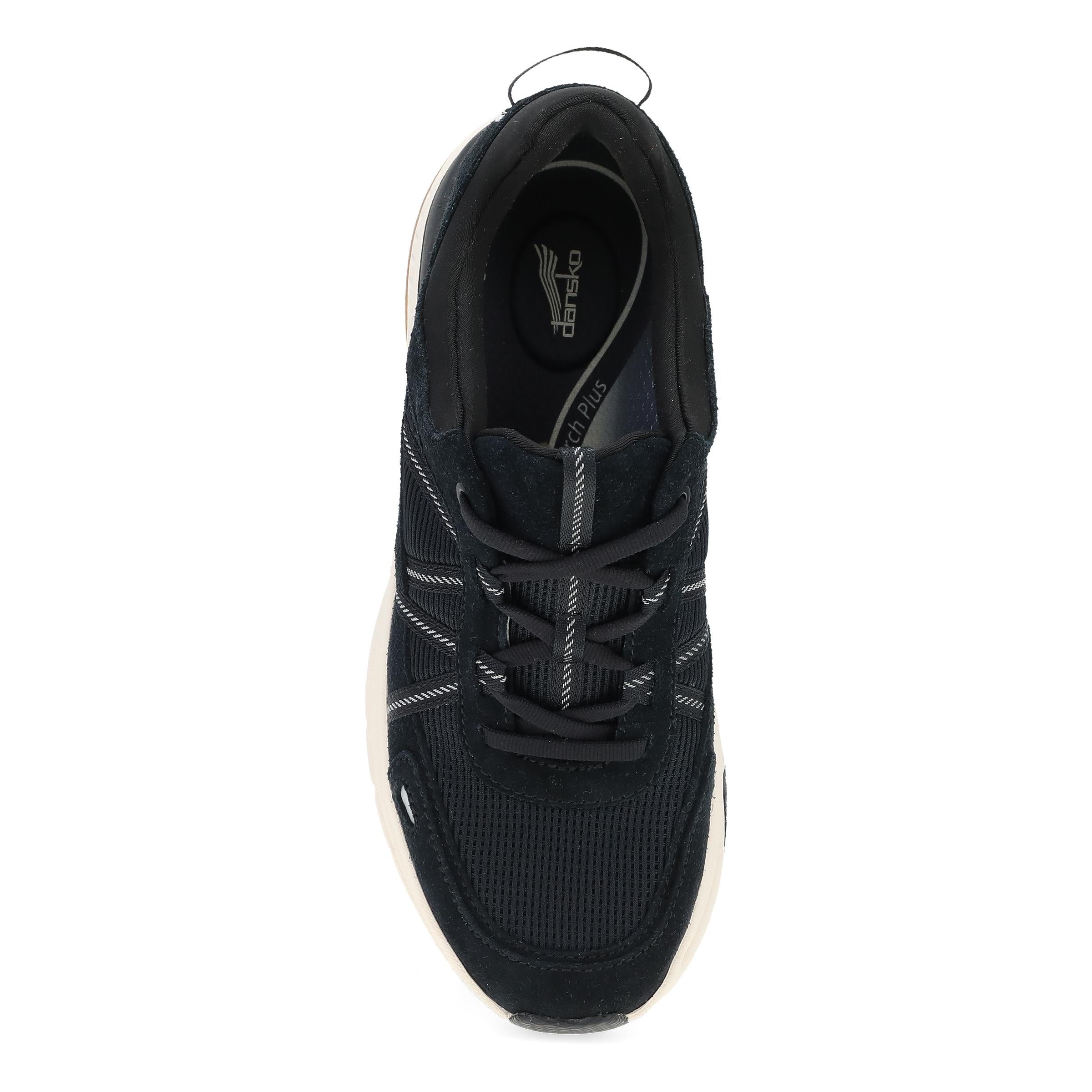 Dansko Poppy Black Suede