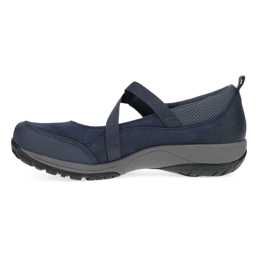 Dansko Primrose Navy Burnished Suede
