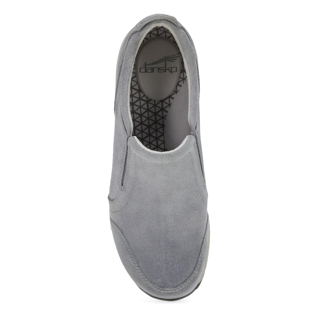 Dansko Pippy Grey Waterproof Burnished Suede