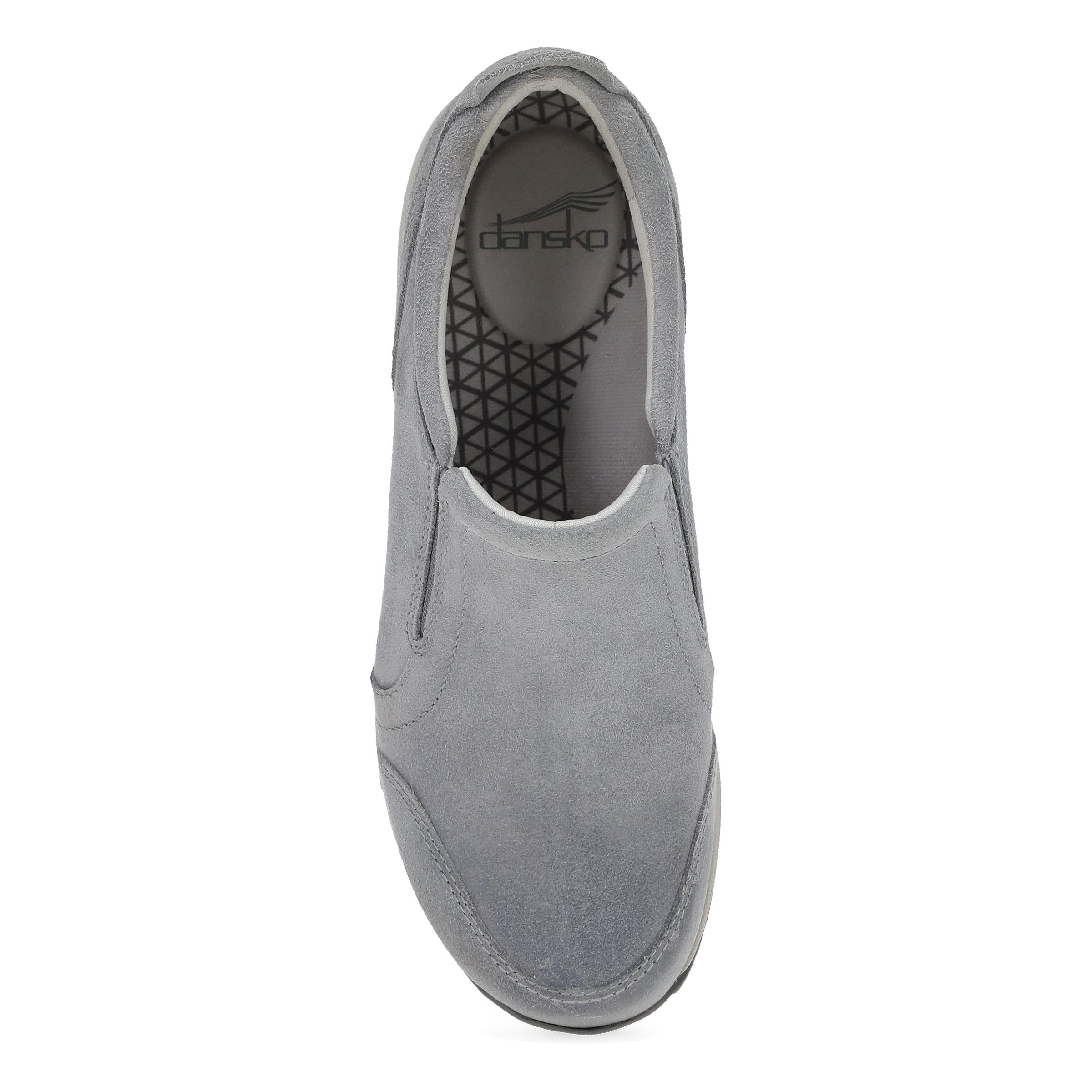 Dansko Pippy Grey Waterproof Burnished Suede