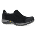 Dansko Pippy Wide Black Waterproof Burnished Suede
