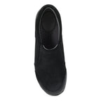 Dansko Pippy Wide Black Waterproof Burnished Suede