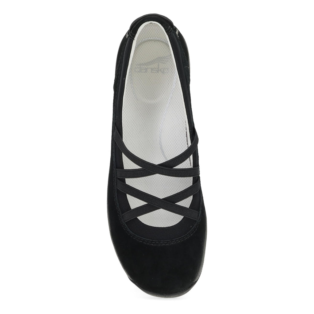 Dansko Harper Black Suede