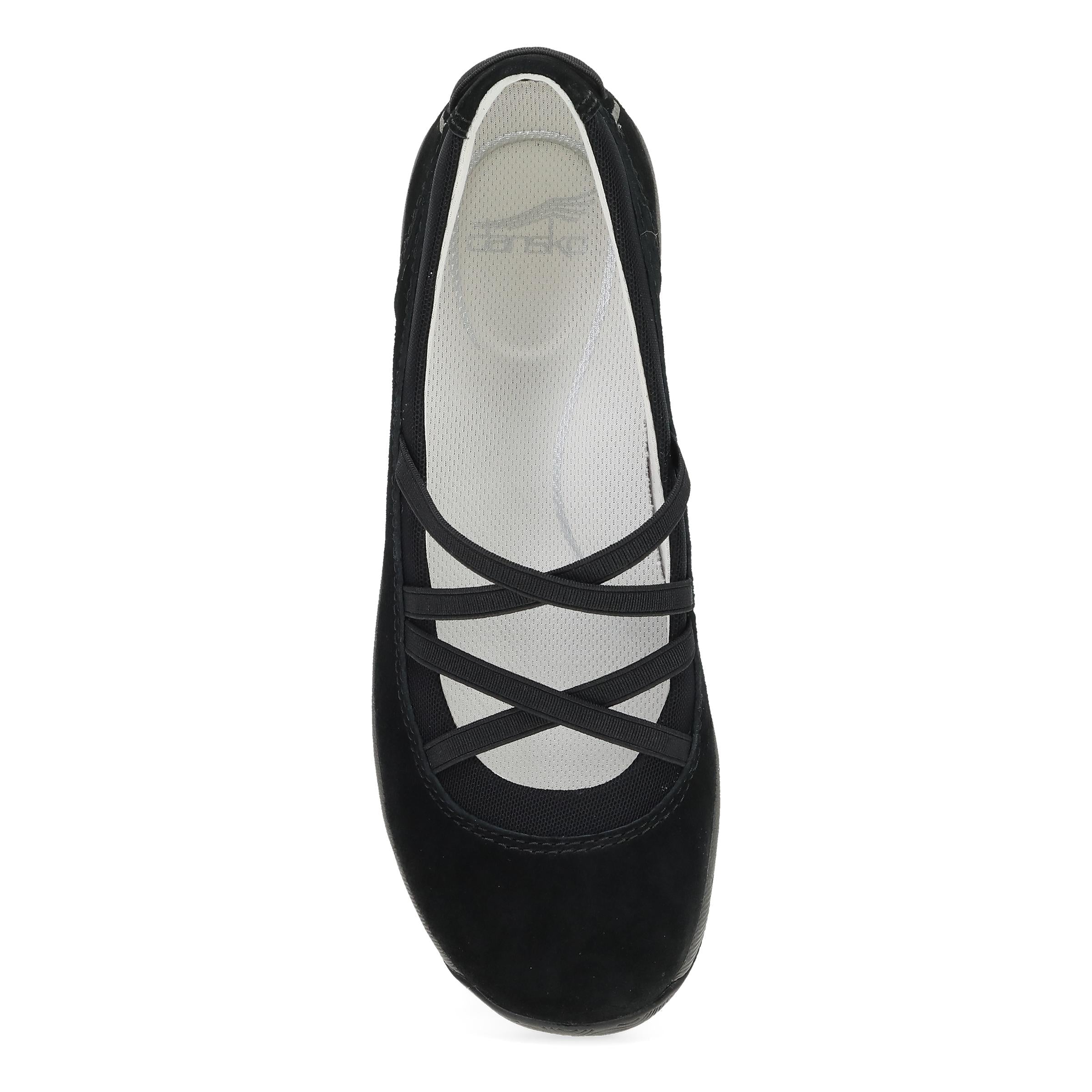 Dansko Harper Black Suede