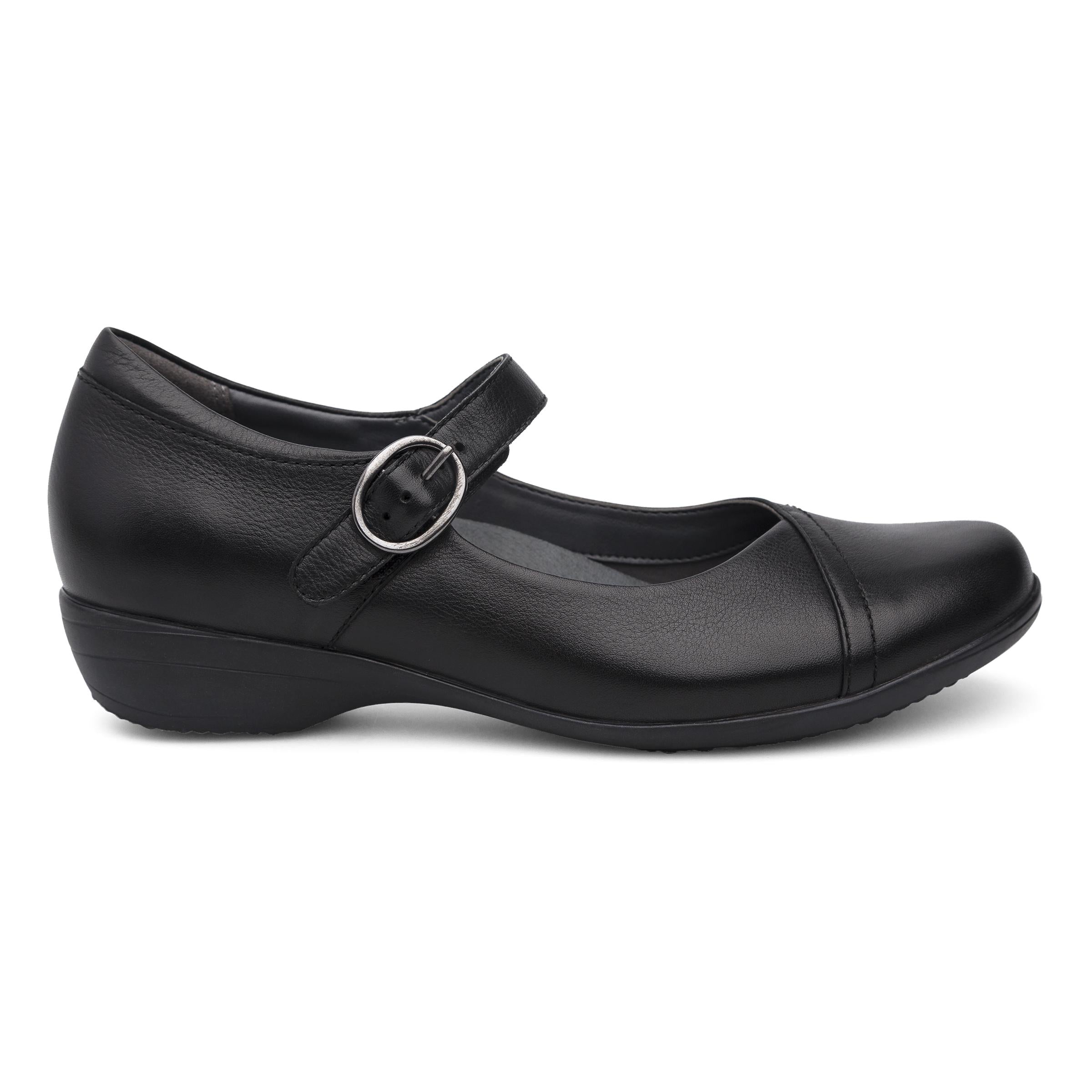 Dansko Fawna Wide Black Milled Nappa