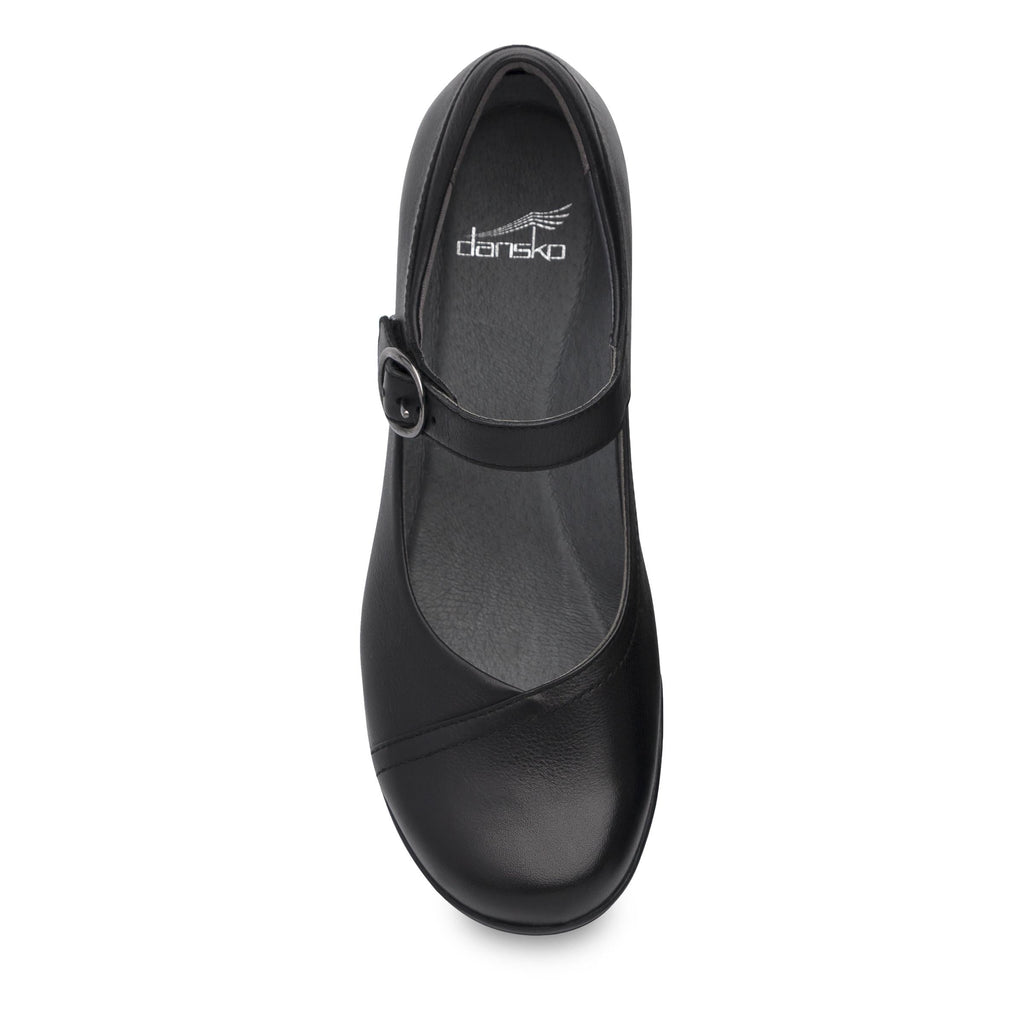 Dansko Fawna Wide Black Milled Nappa