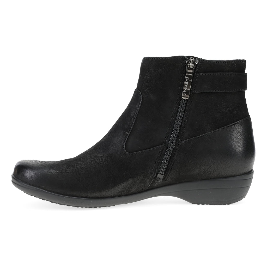 Dansko Finnley Black Burnished Nubuck