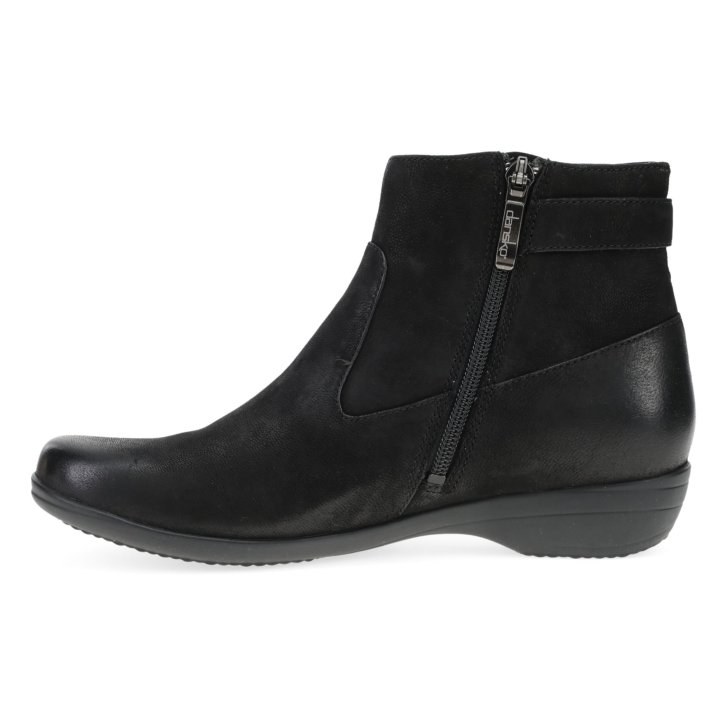 Dansko Finnley Black Burnished Nubuck