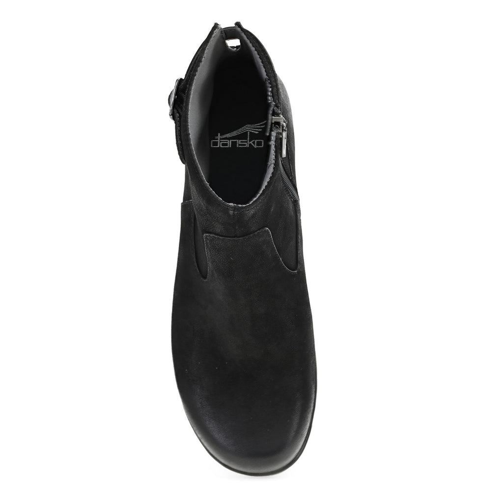 Dansko Finnley Black Burnished Nubuck