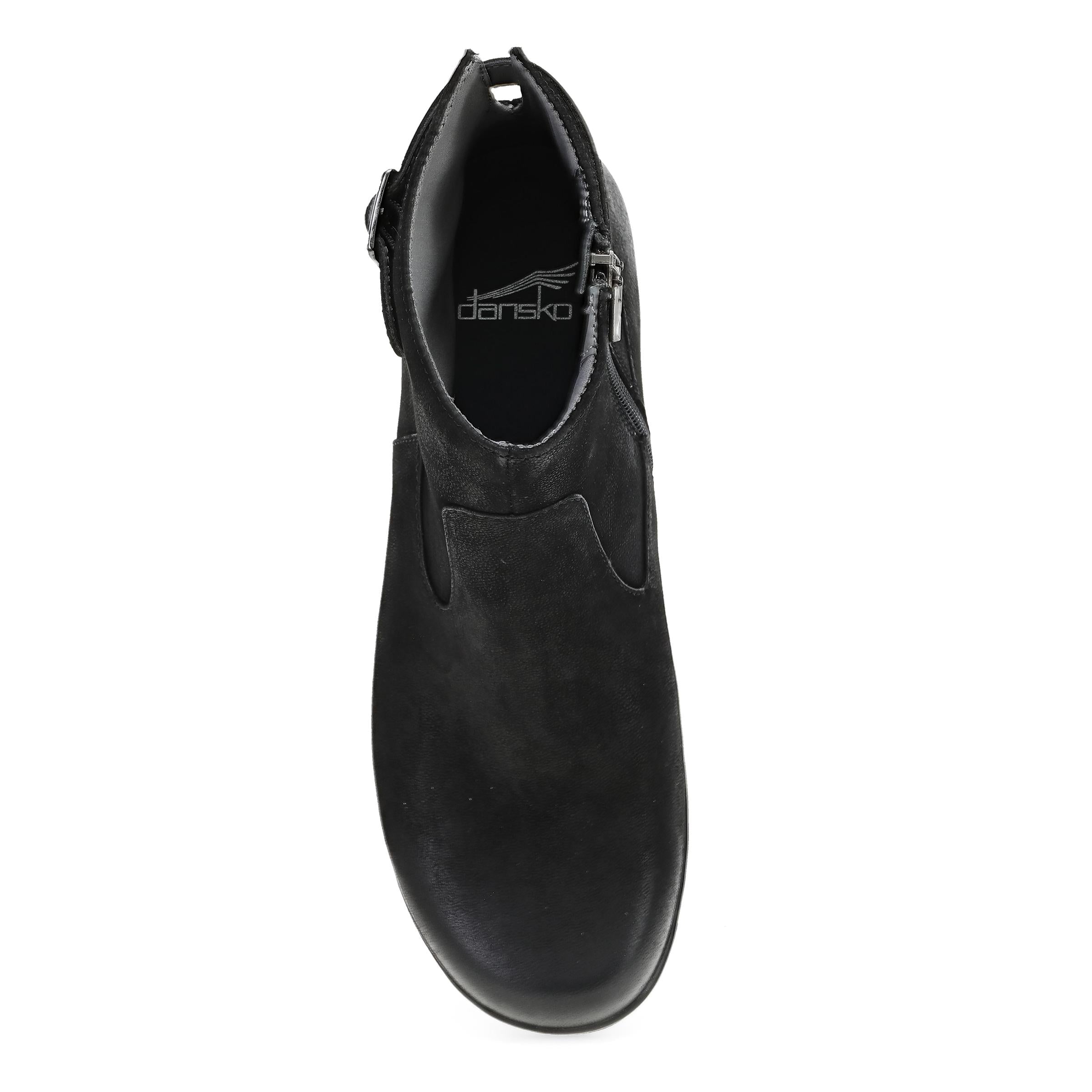 Dansko Finnley Black Burnished Nubuck