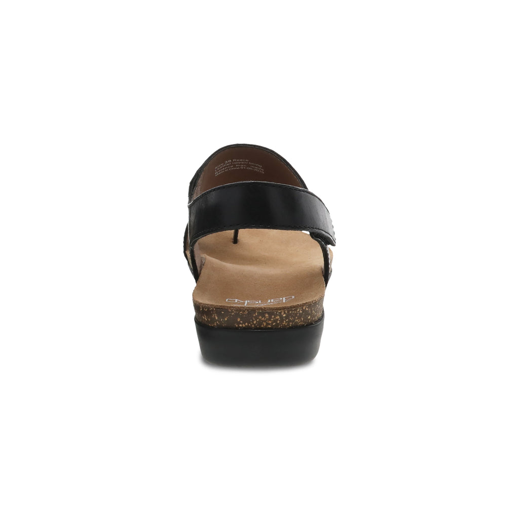 Dansko Reece Black Waxy Burnished