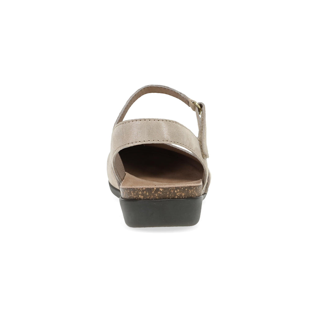 Dansko Rowan Beige Sparkle Suede