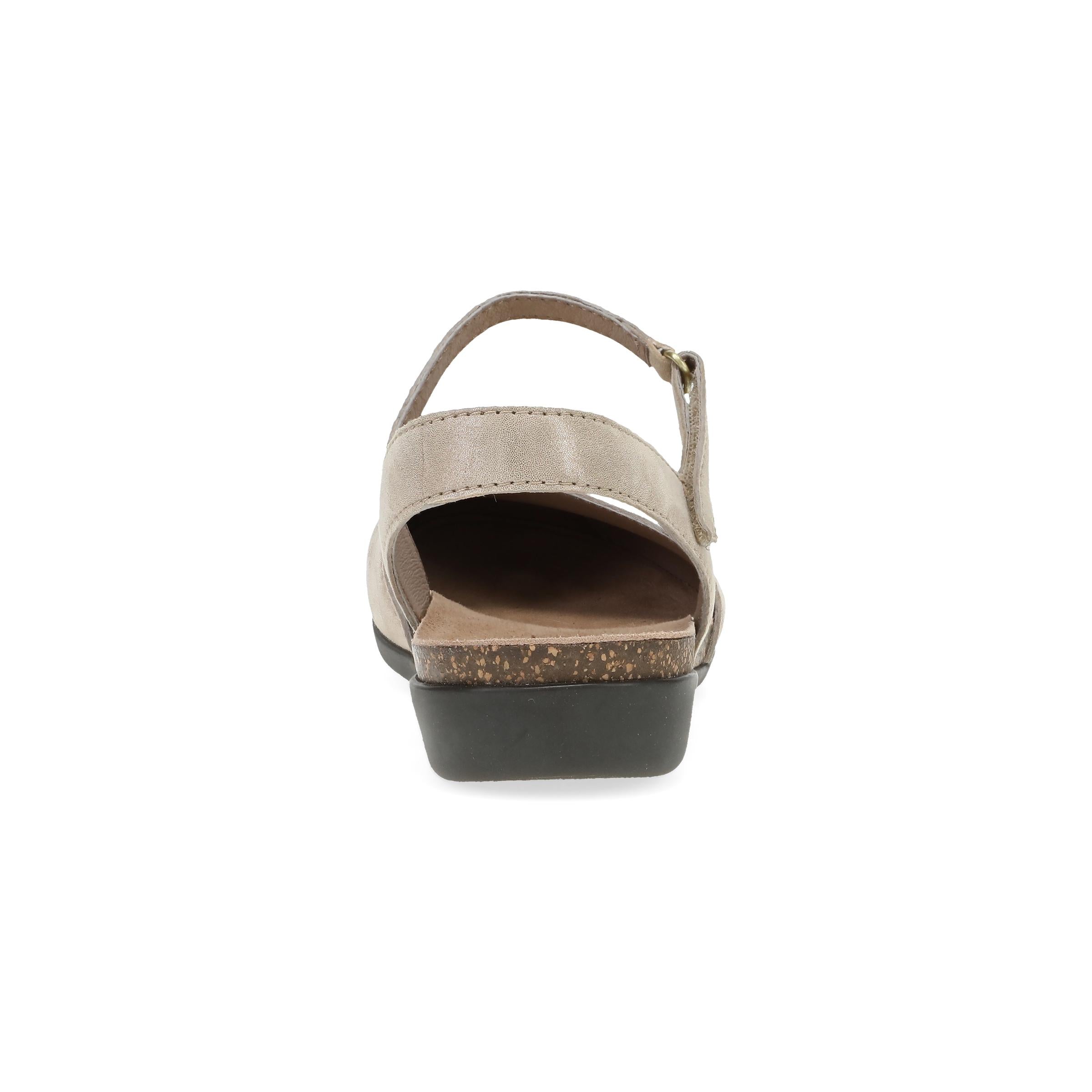 Dansko Rowan Beige Sparkle Suede