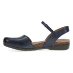 Dansko Rowan Navy Waxy Burnished