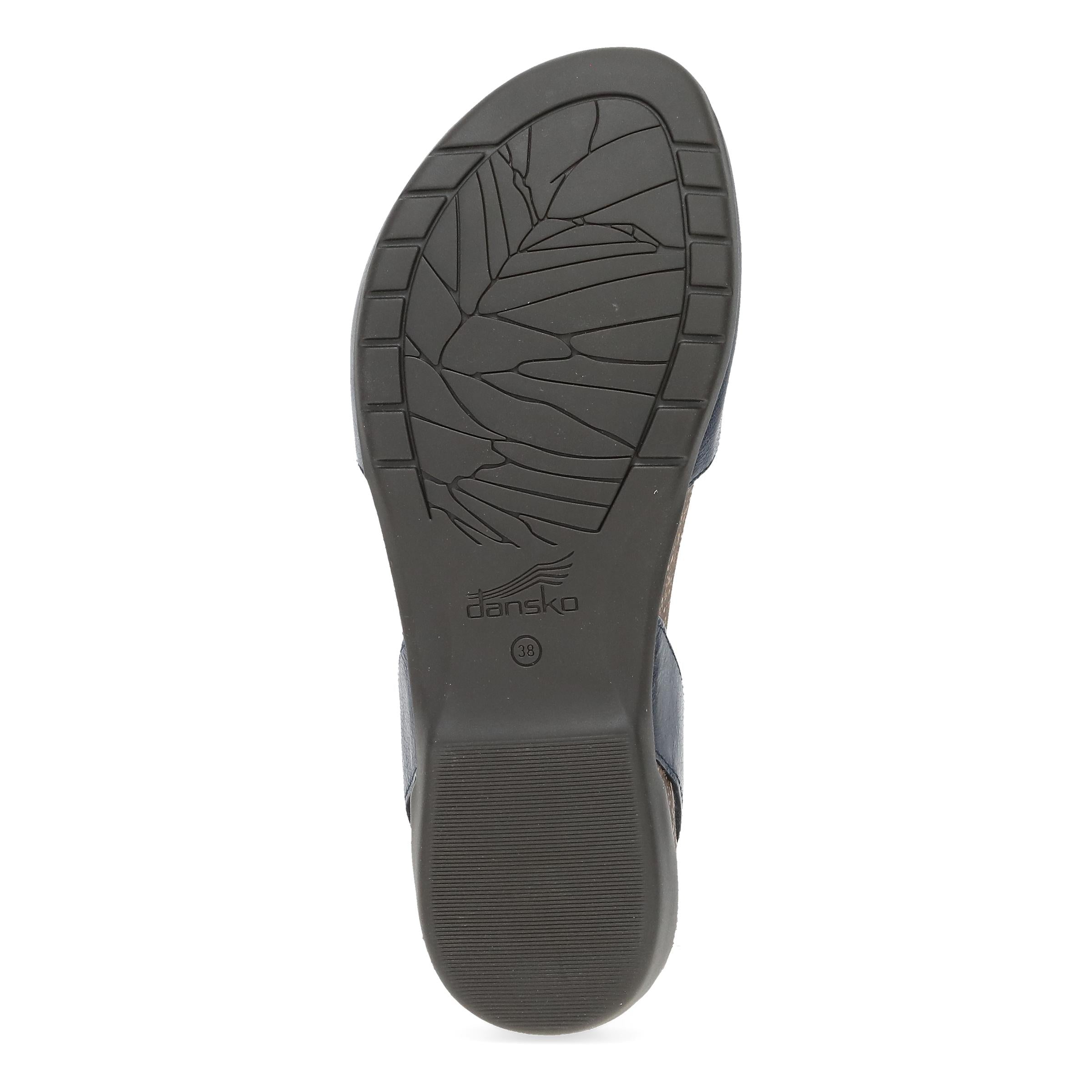 Dansko Rowan Navy Waxy Burnished
