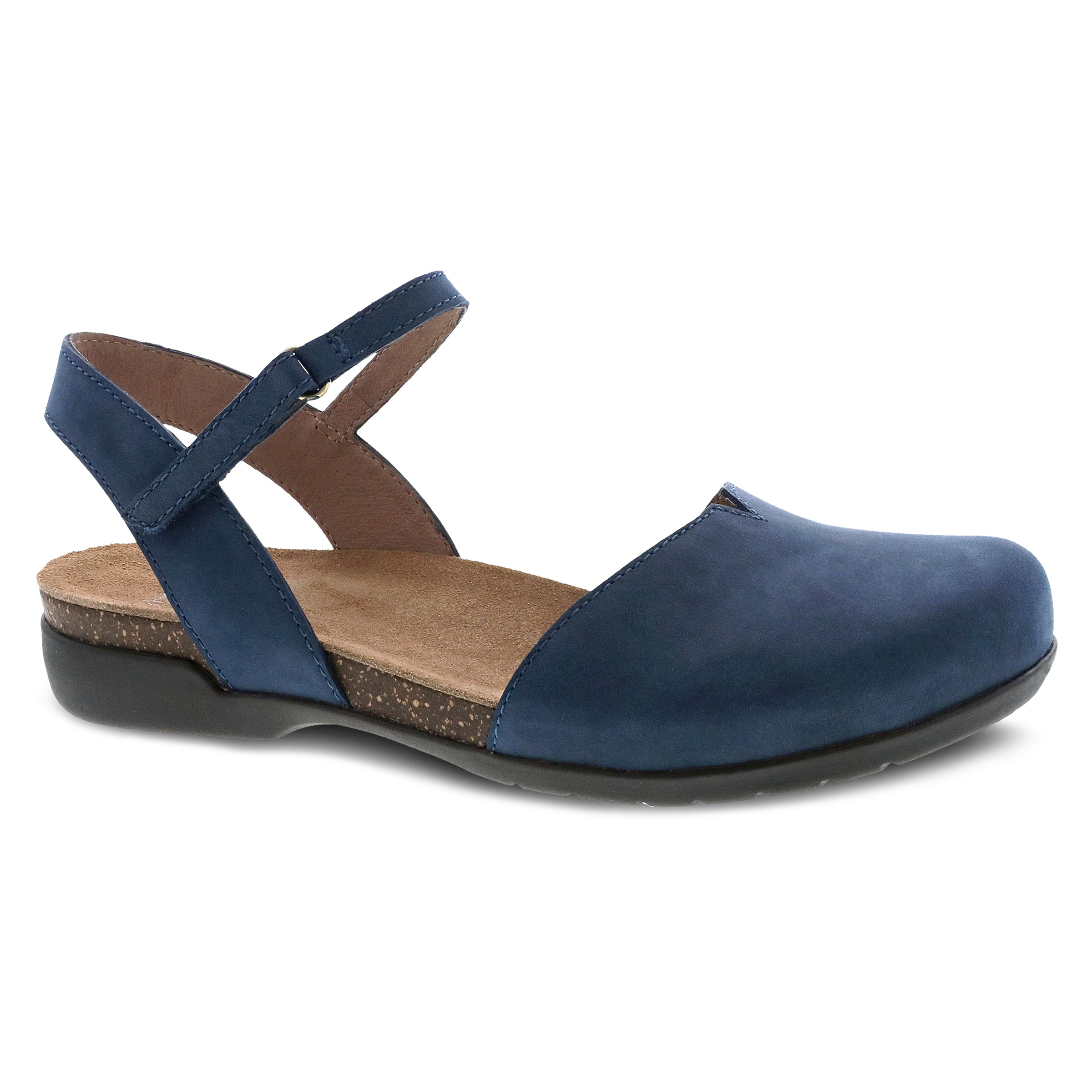 Dansko Rowan Navy Milled Nubuck