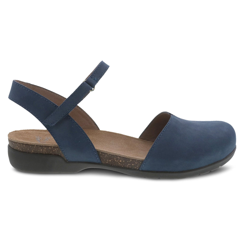 Dansko Rowan Navy Milled Nubuck