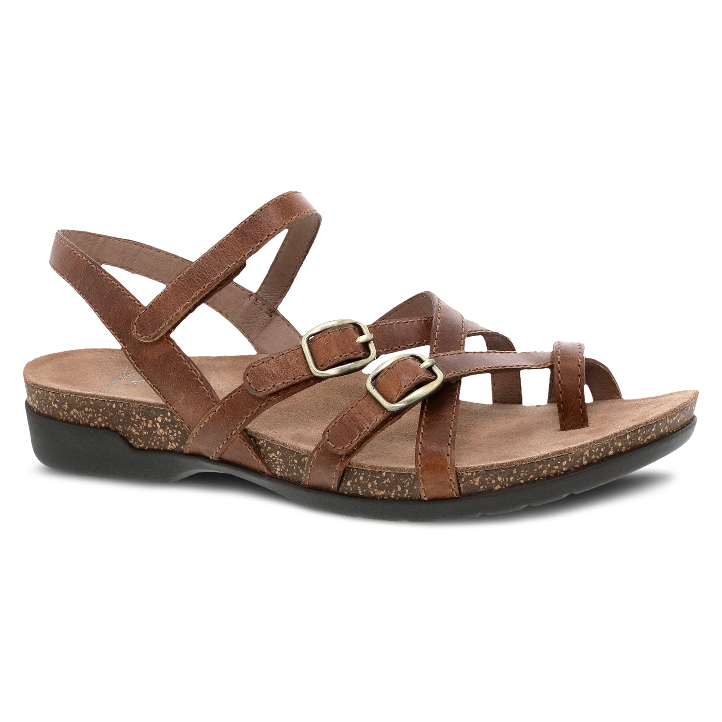 Dansko Roslyn Tan Waxy Burnished