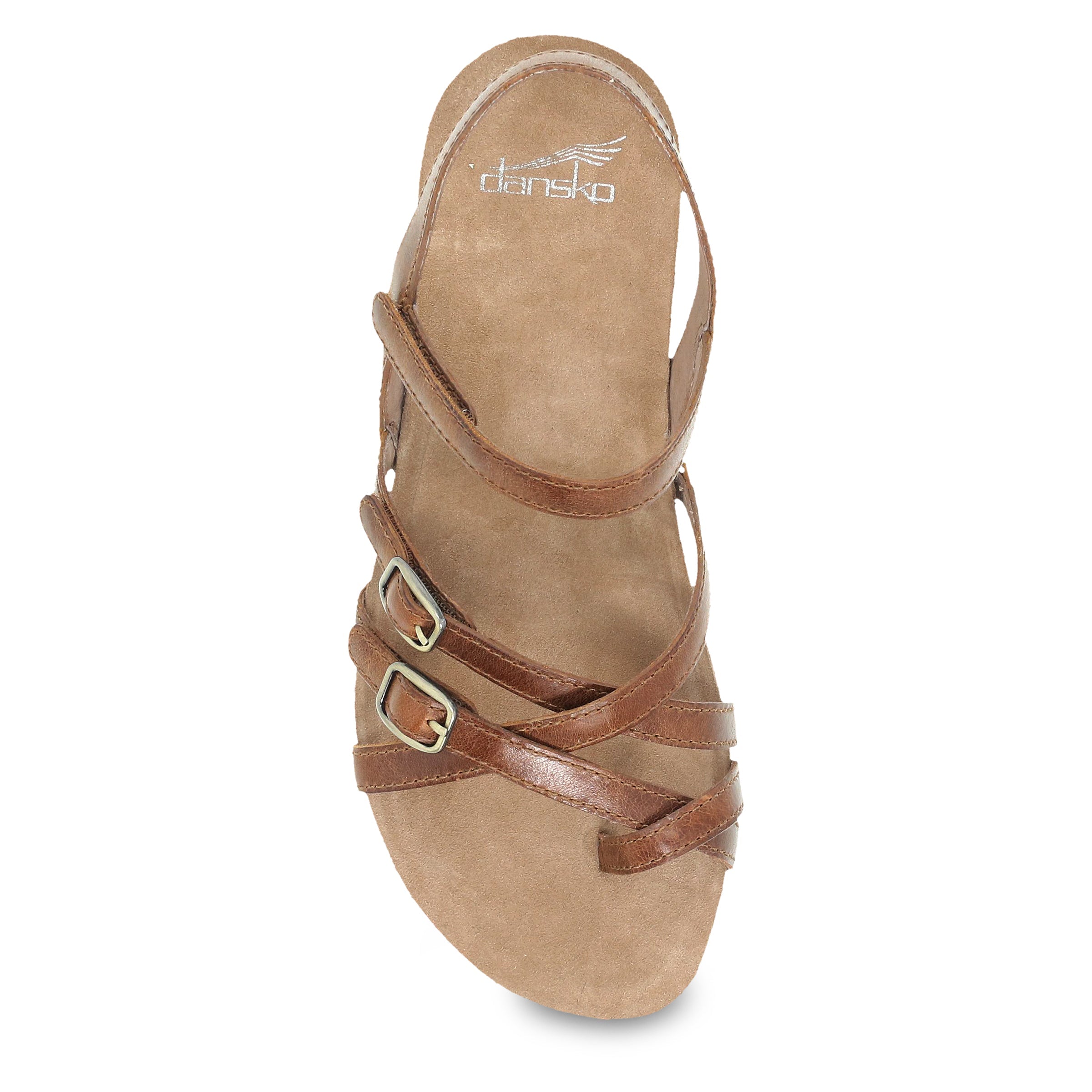 Dansko Roslyn Tan Waxy Burnished