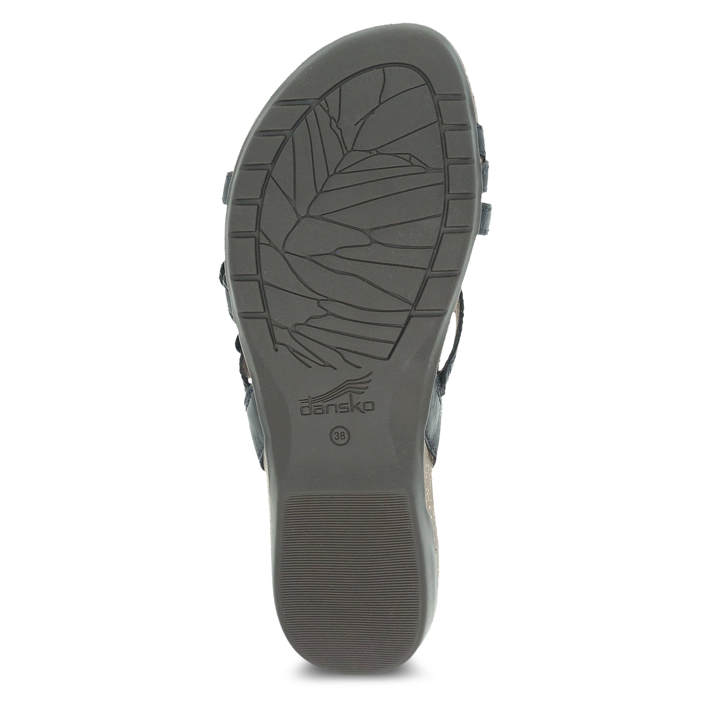 Dansko Roslyn Black Waxy Burnished