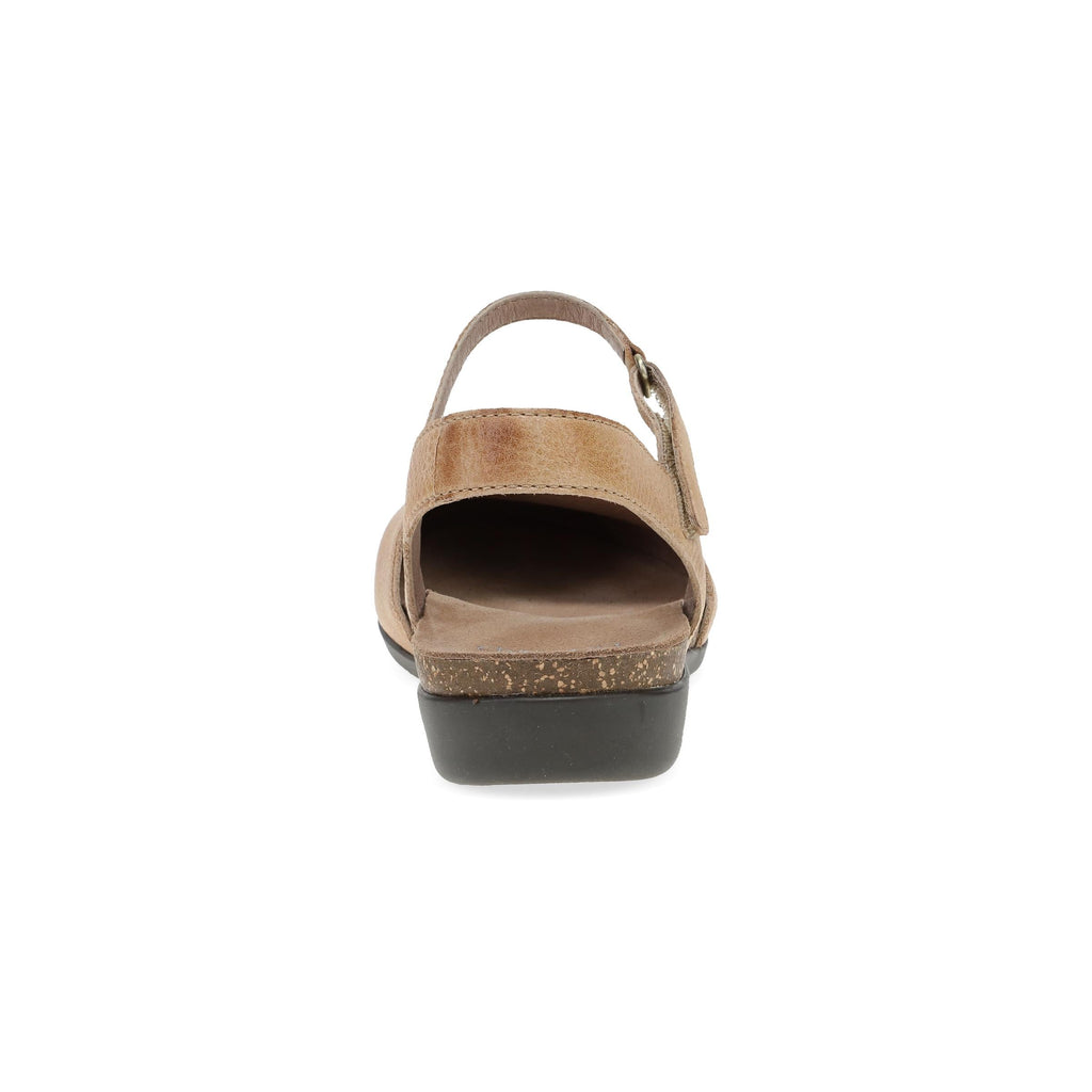 Dansko Rowan Wide Honey Distressed