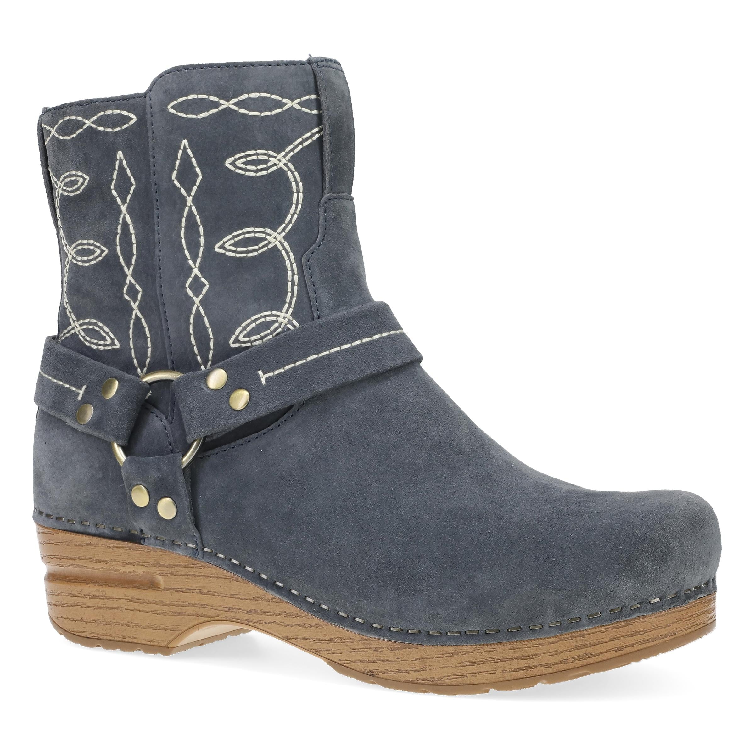 Dansko Shiloh Dusty Blue Nubuck