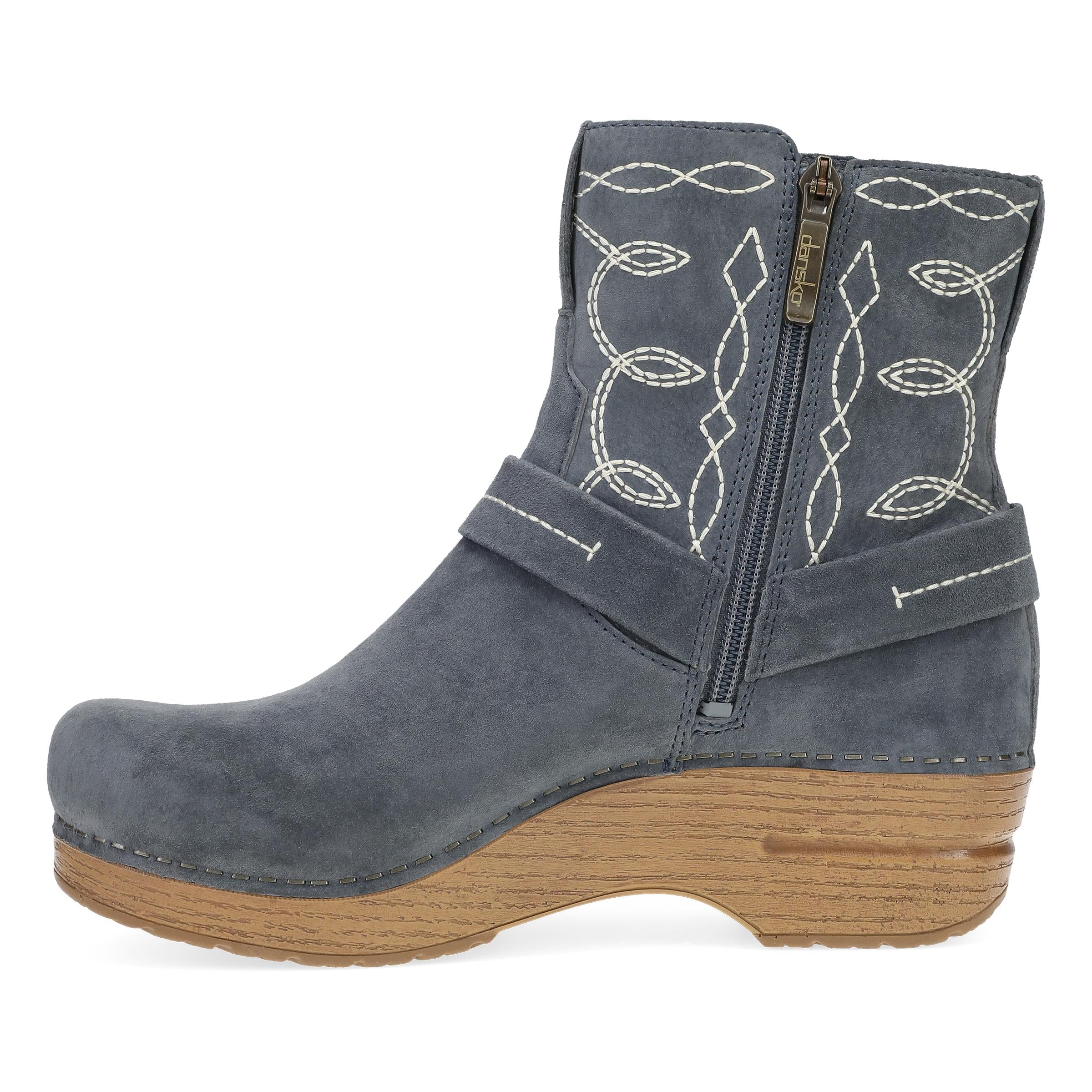 Dansko Shiloh Dusty Blue Nubuck