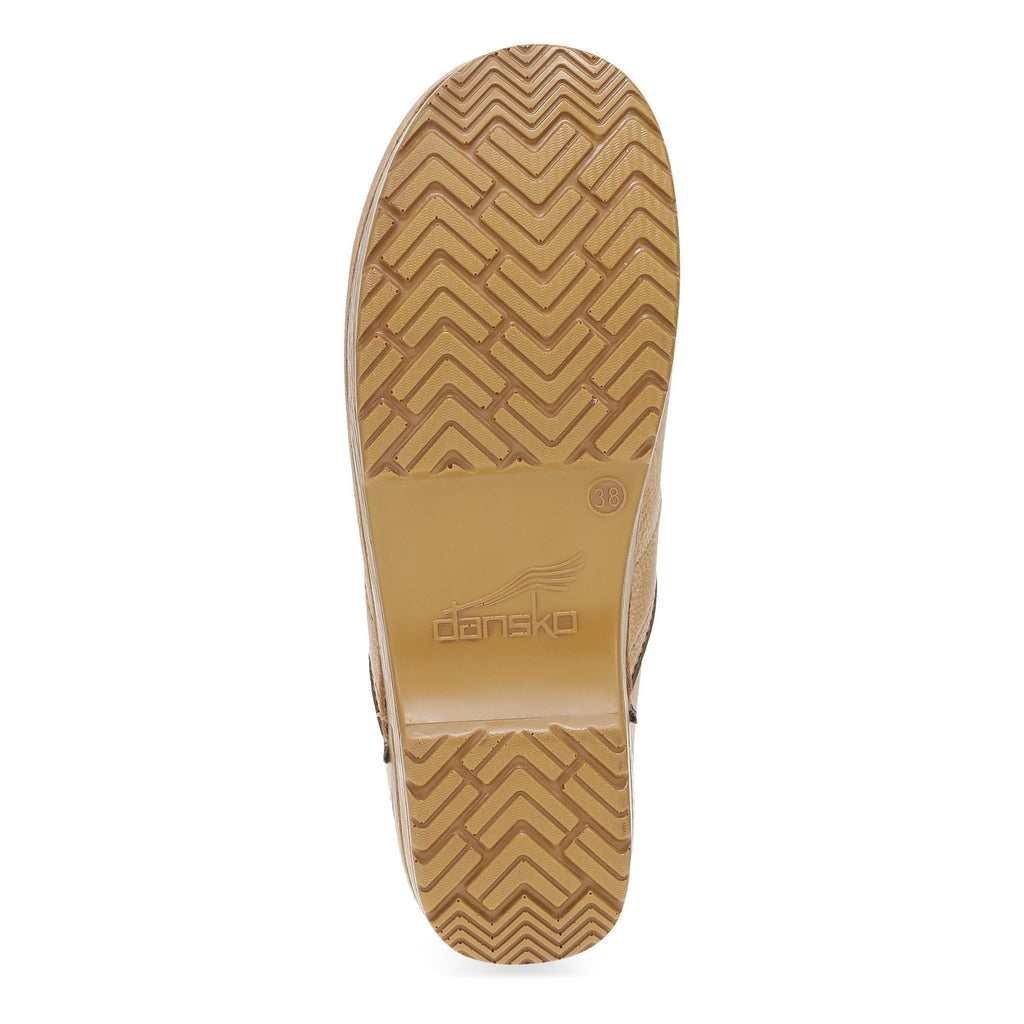 Dansko Jenni Pro Honey Distressed