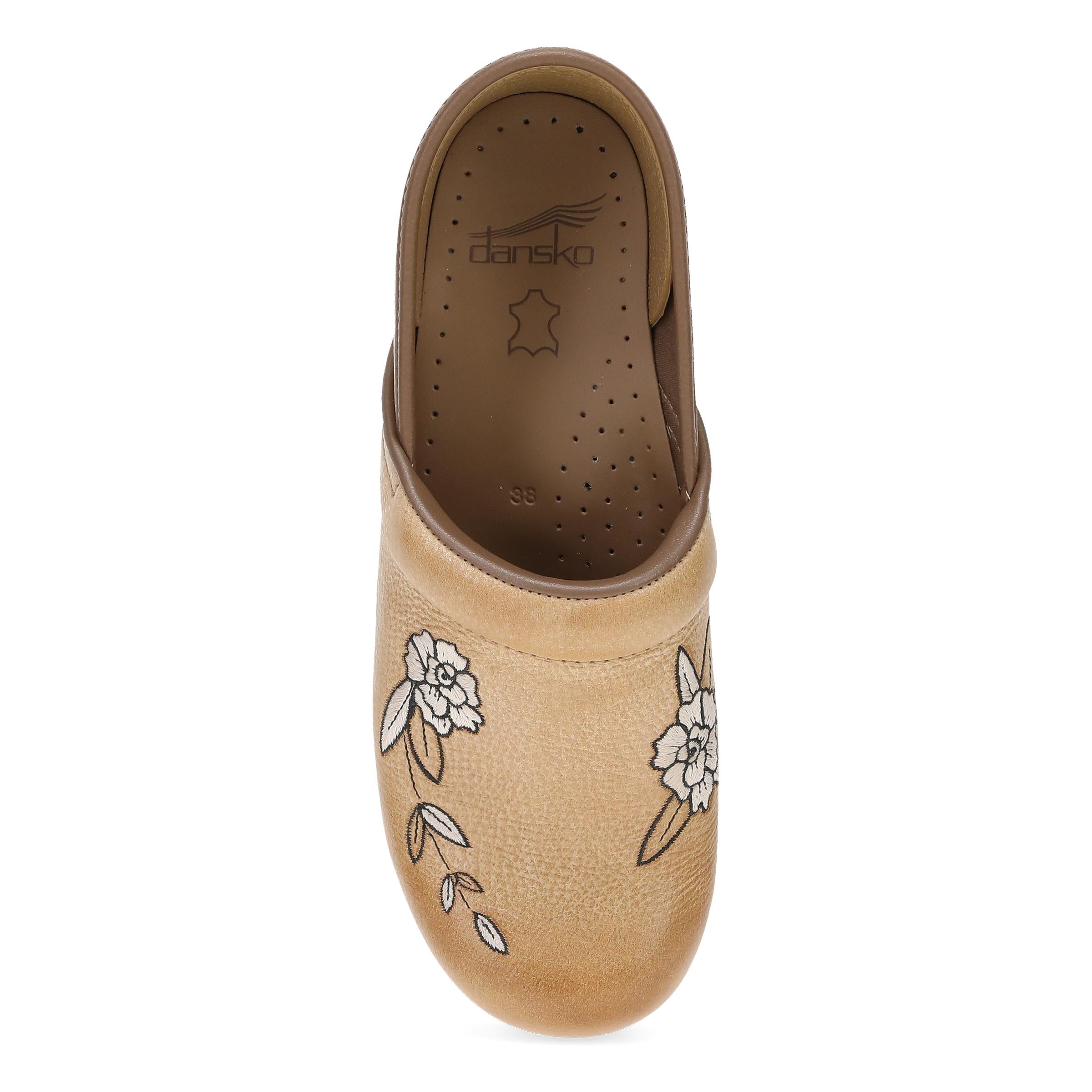 Dansko Jenni Pro Honey Distressed