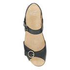Dansko Candace Black Burnished Nappa