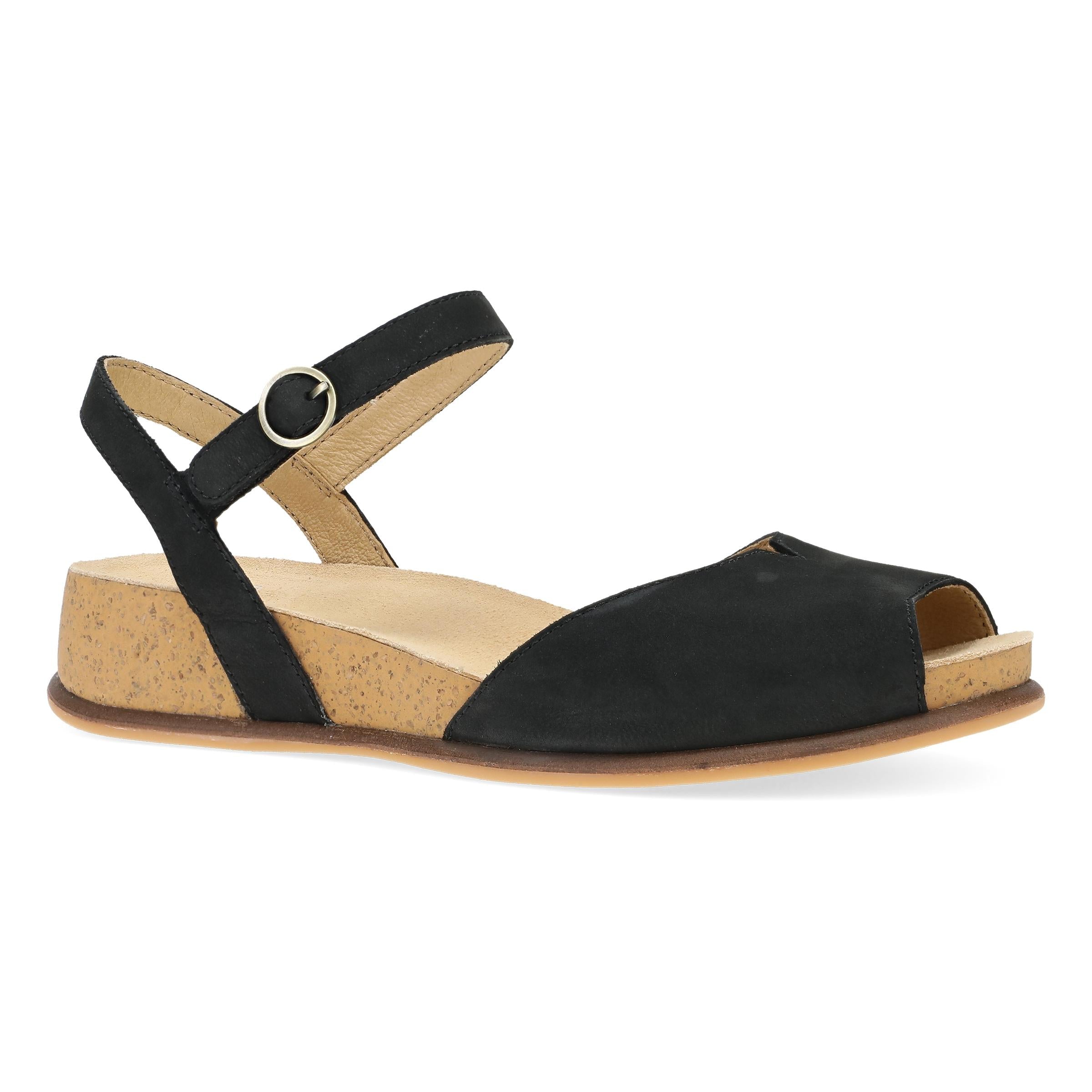 Dansko Cass Black Milled Nubuck