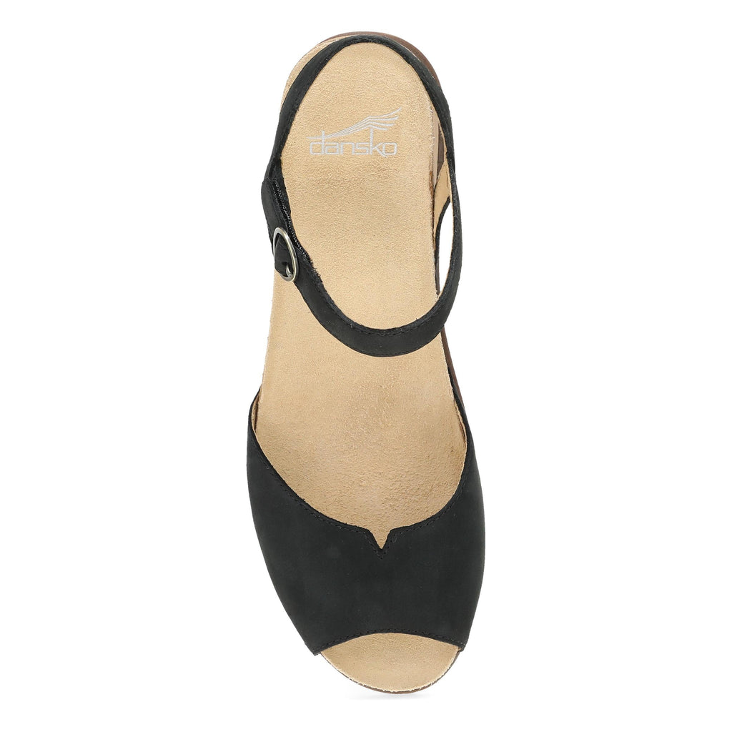 Dansko Cass Black Milled Nubuck