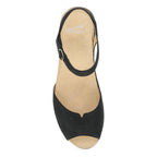Dansko Cass Black Milled Nubuck