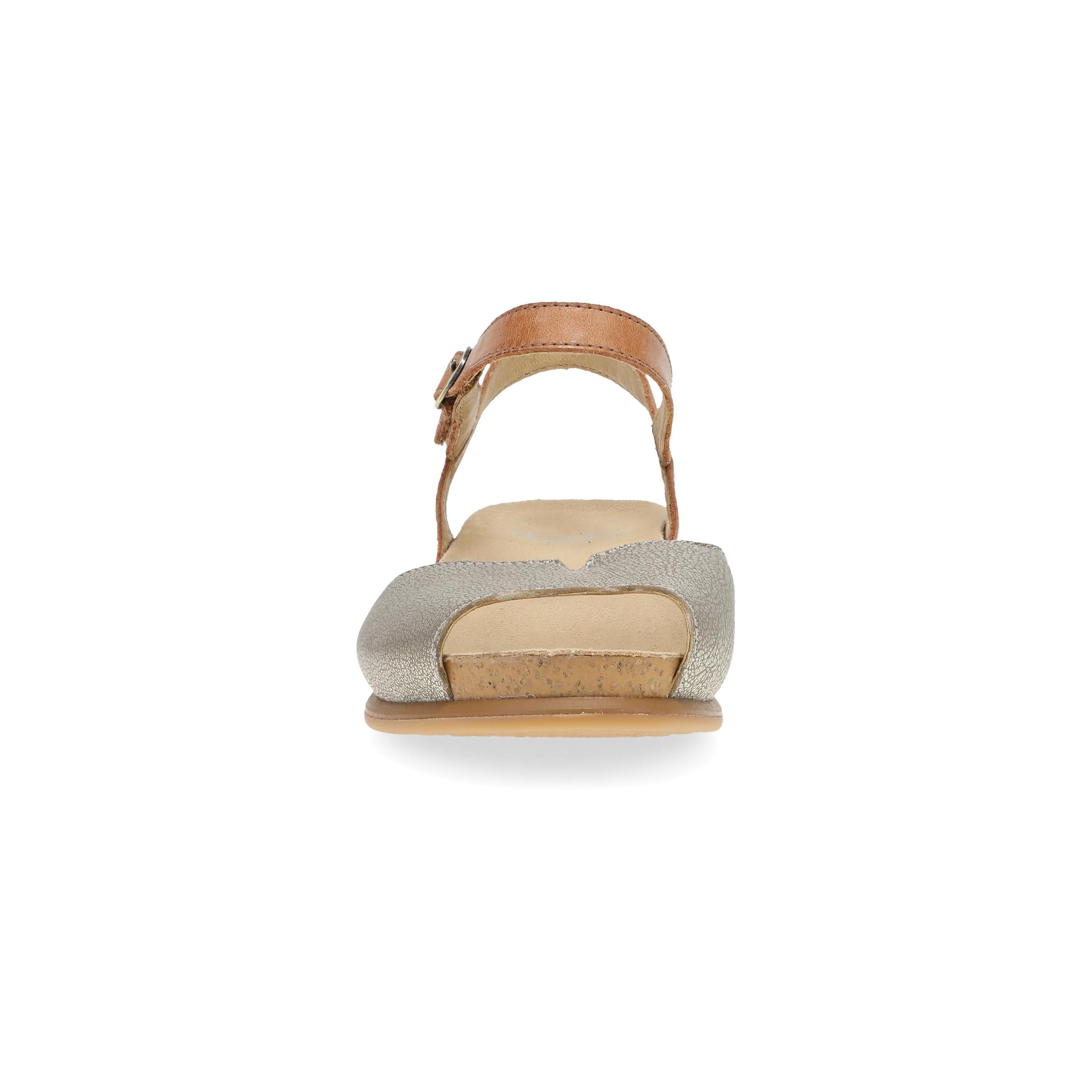 Dansko Cass Platino/Tan Leather