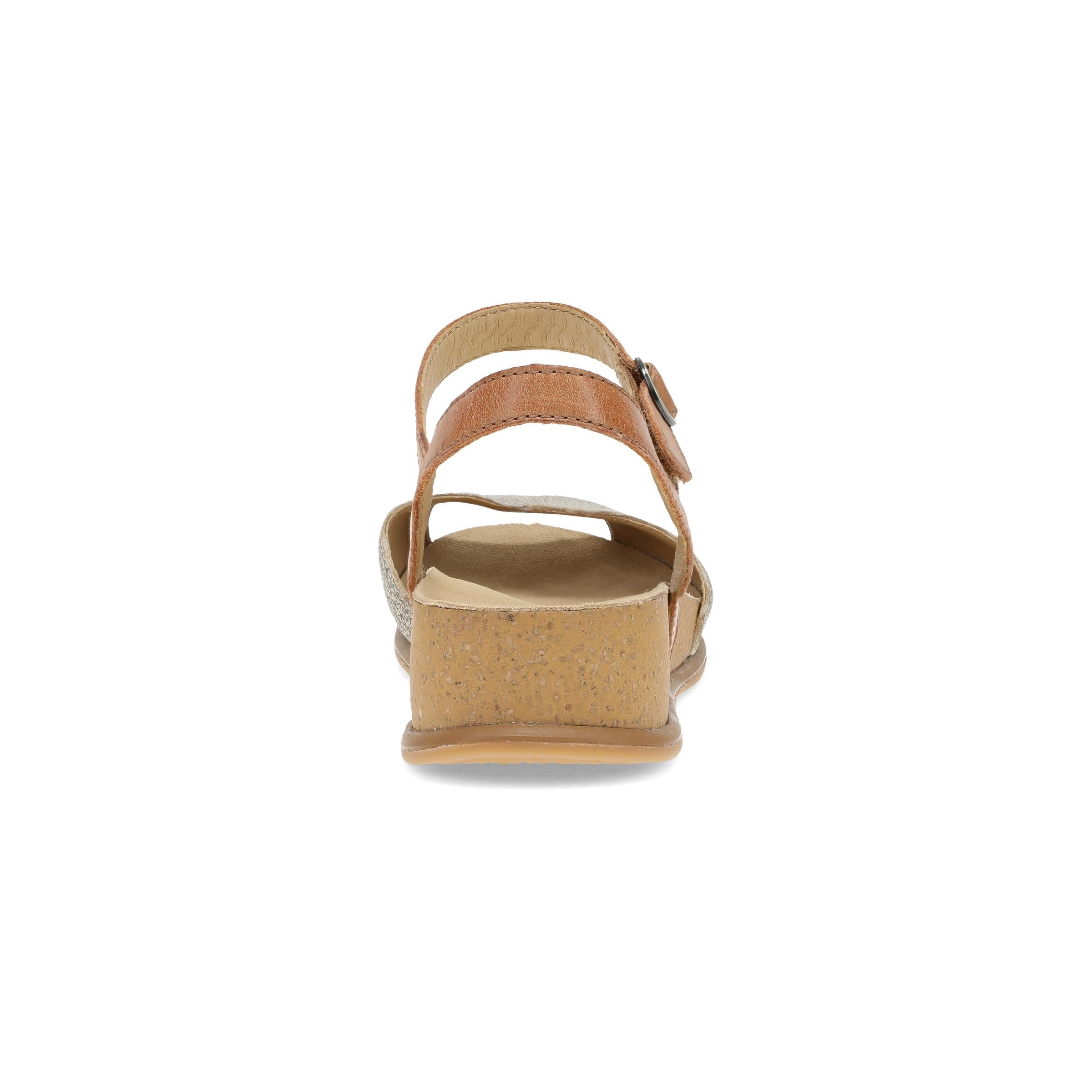 Dansko Cass Platino/Tan Leather