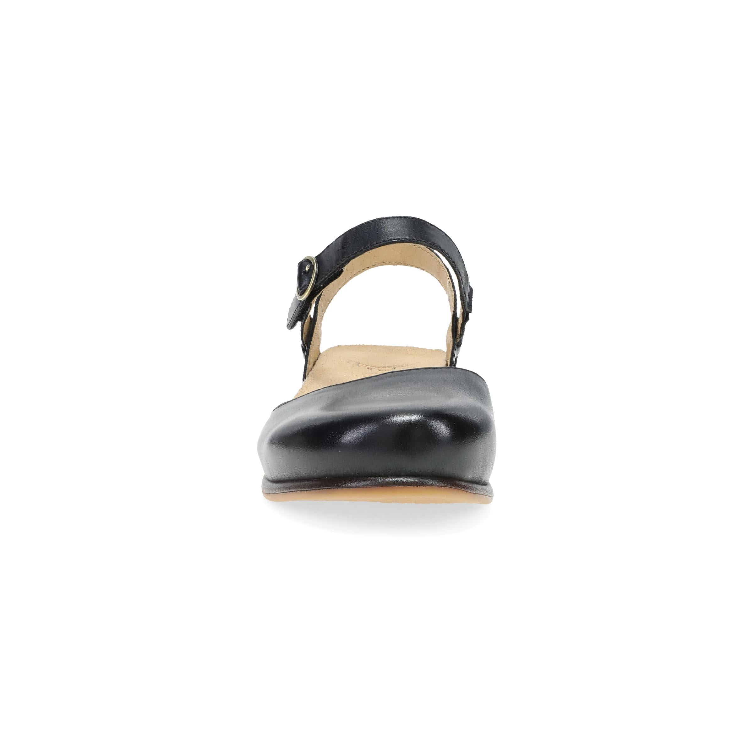 Dansko Christine Black Burnished Nappa